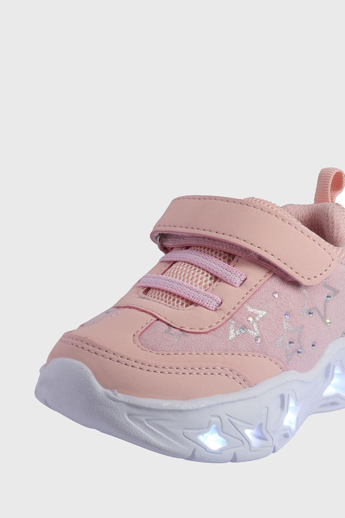 Zapatilla con Luces Muggia Rosado Bamboo-3