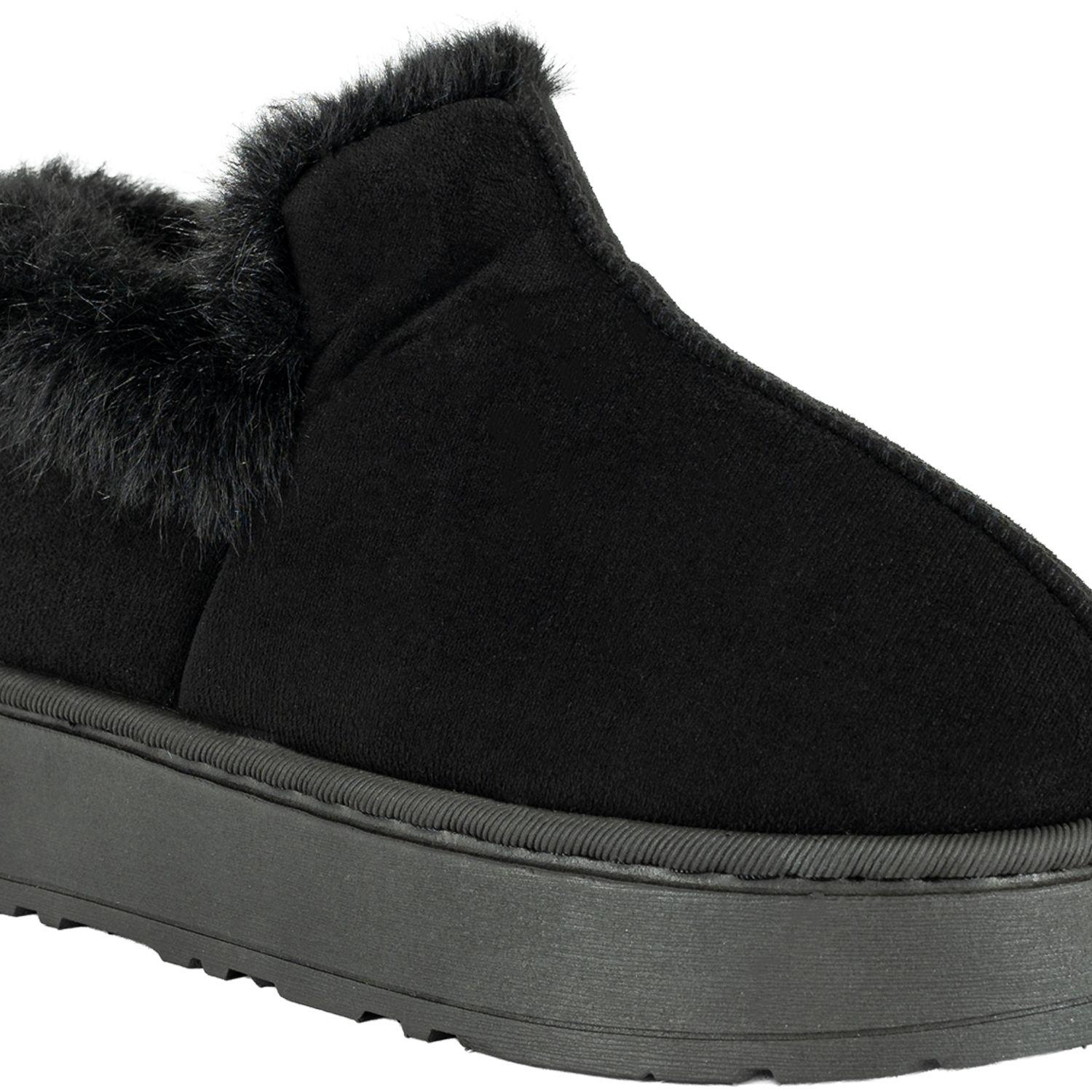 Pantufla Invernal Negro Passer-3