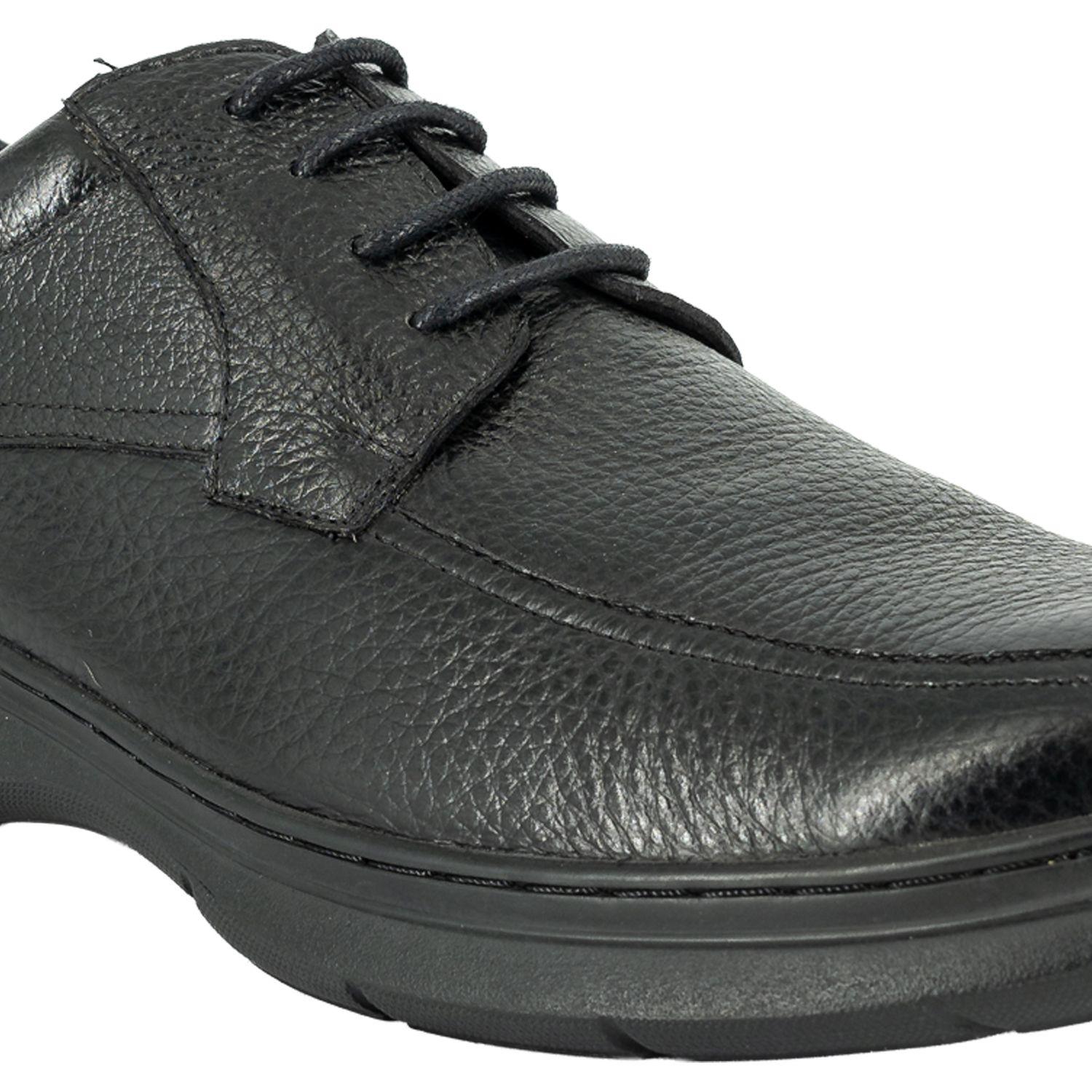 Zapato de Cuero Martin Negro London Adixt-3