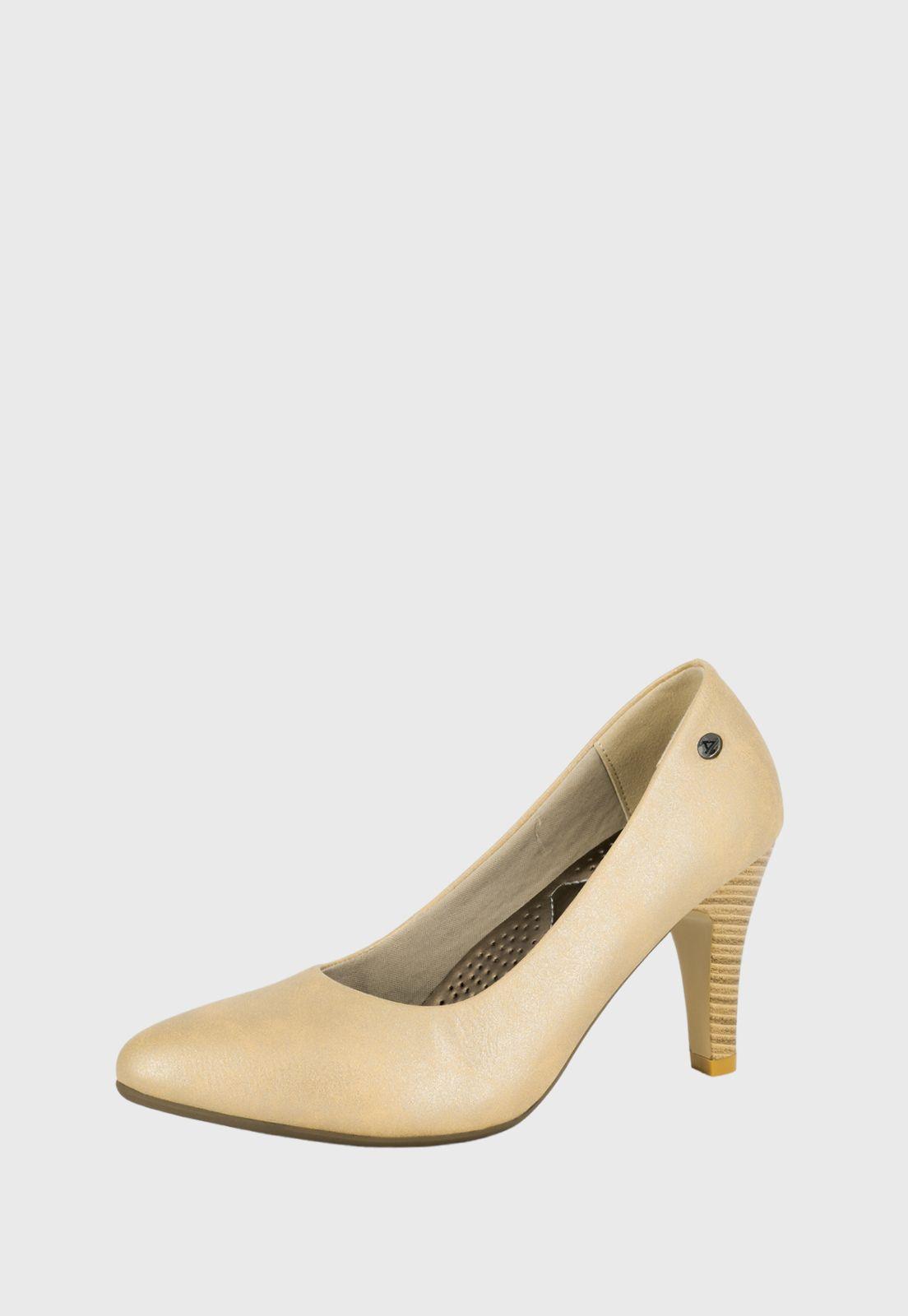 Zapato Formal Trois Dorado Alquimia-0
