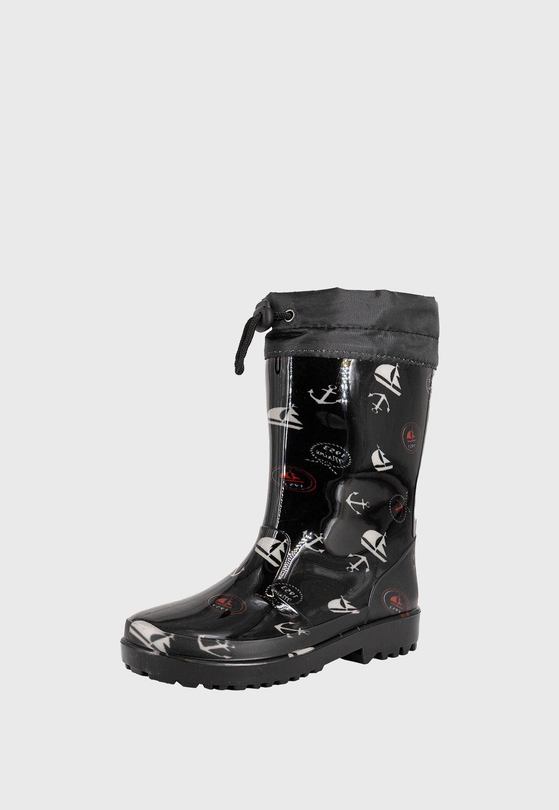 Bota de Agua con Polar Zamio Negro Bamboo-0