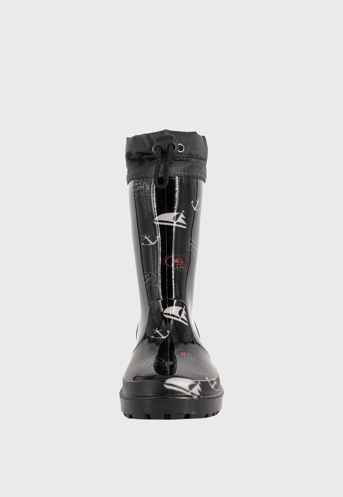 Bota de Agua con Polar Zamio Negro Bamboo-2