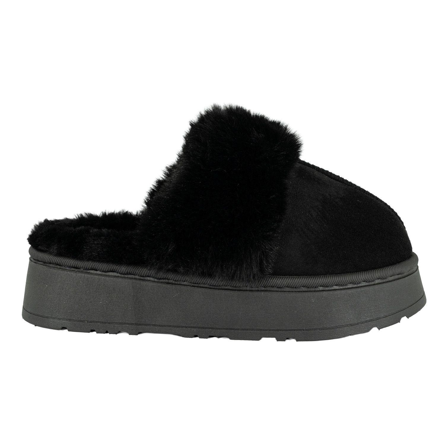 Pantufla Cabrit Negro Passer-0