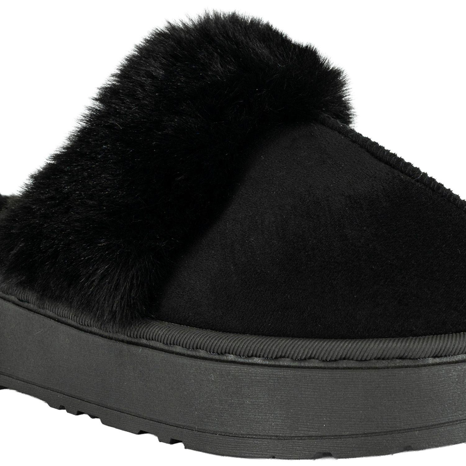 Pantufla Cabrit Negro Passer-3