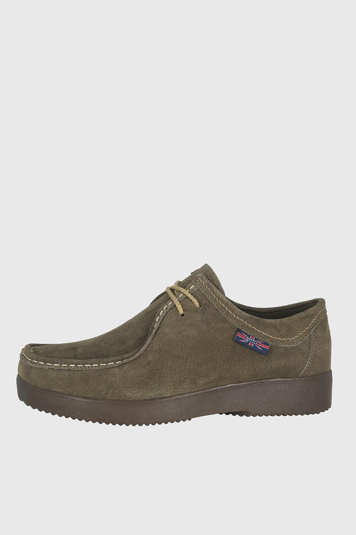 Zapato de Cuero Casual Tostado Thamrin London Adixt-1