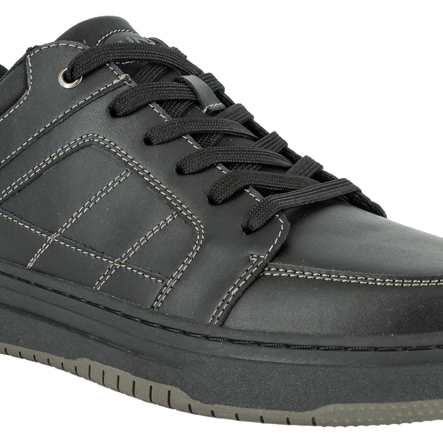 Zapatilla Escolar Baro Negro UNS-3