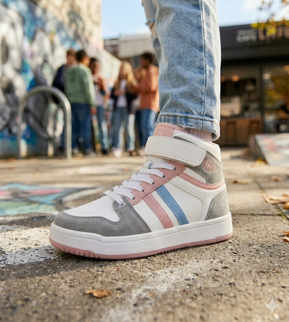 Zapatilla Urbana Erica Rosado Bamboo-4