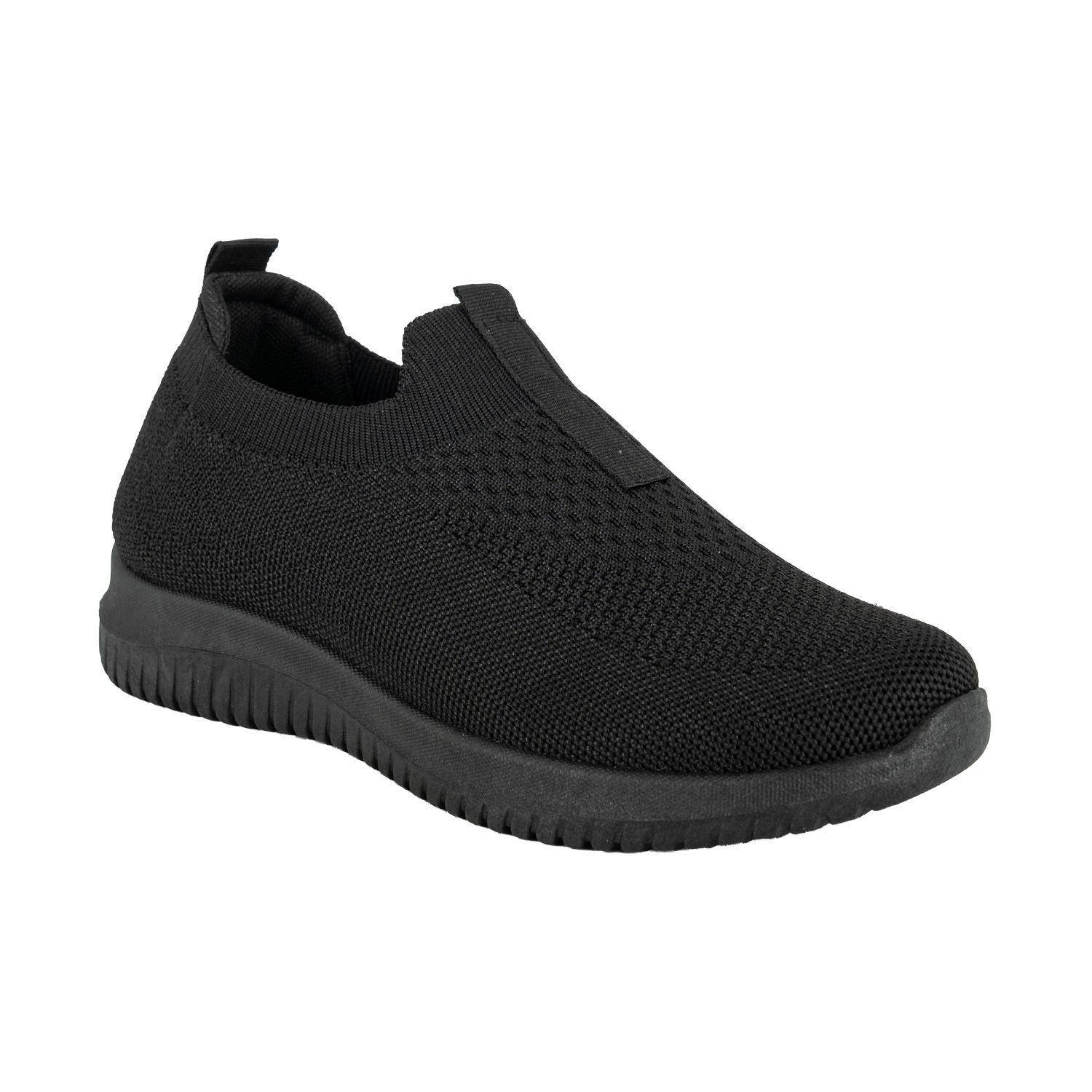 Zapatilla de Tela Elástica Wadi Full Negro Alquimia-1