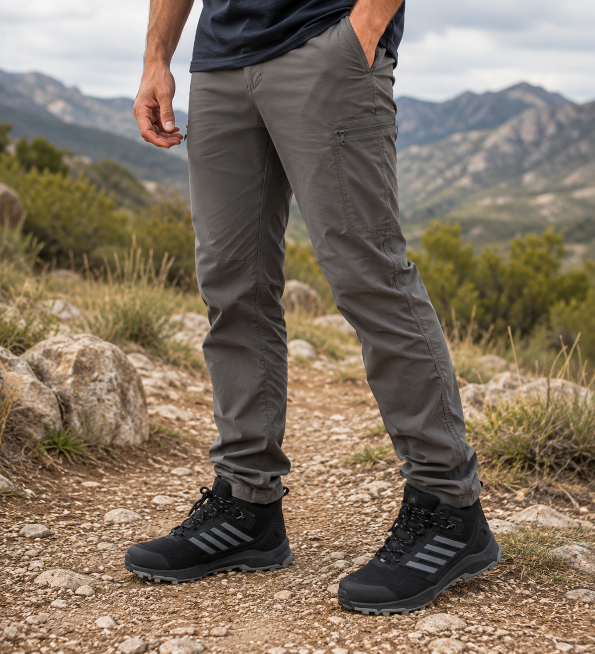Zapatilla Waterproof Nico Negro UNS-5