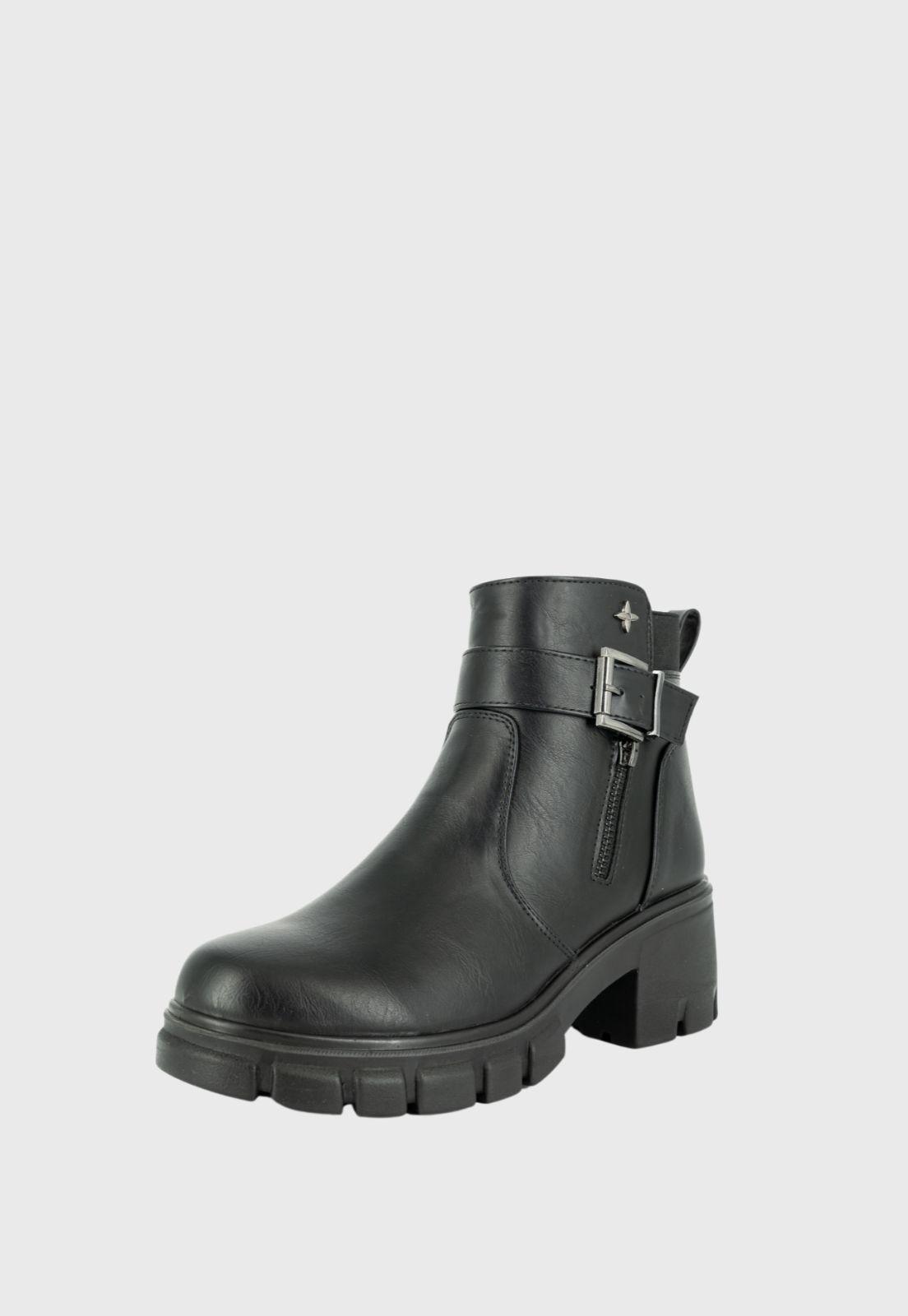Botin Fleuret Negro Alquimia-0