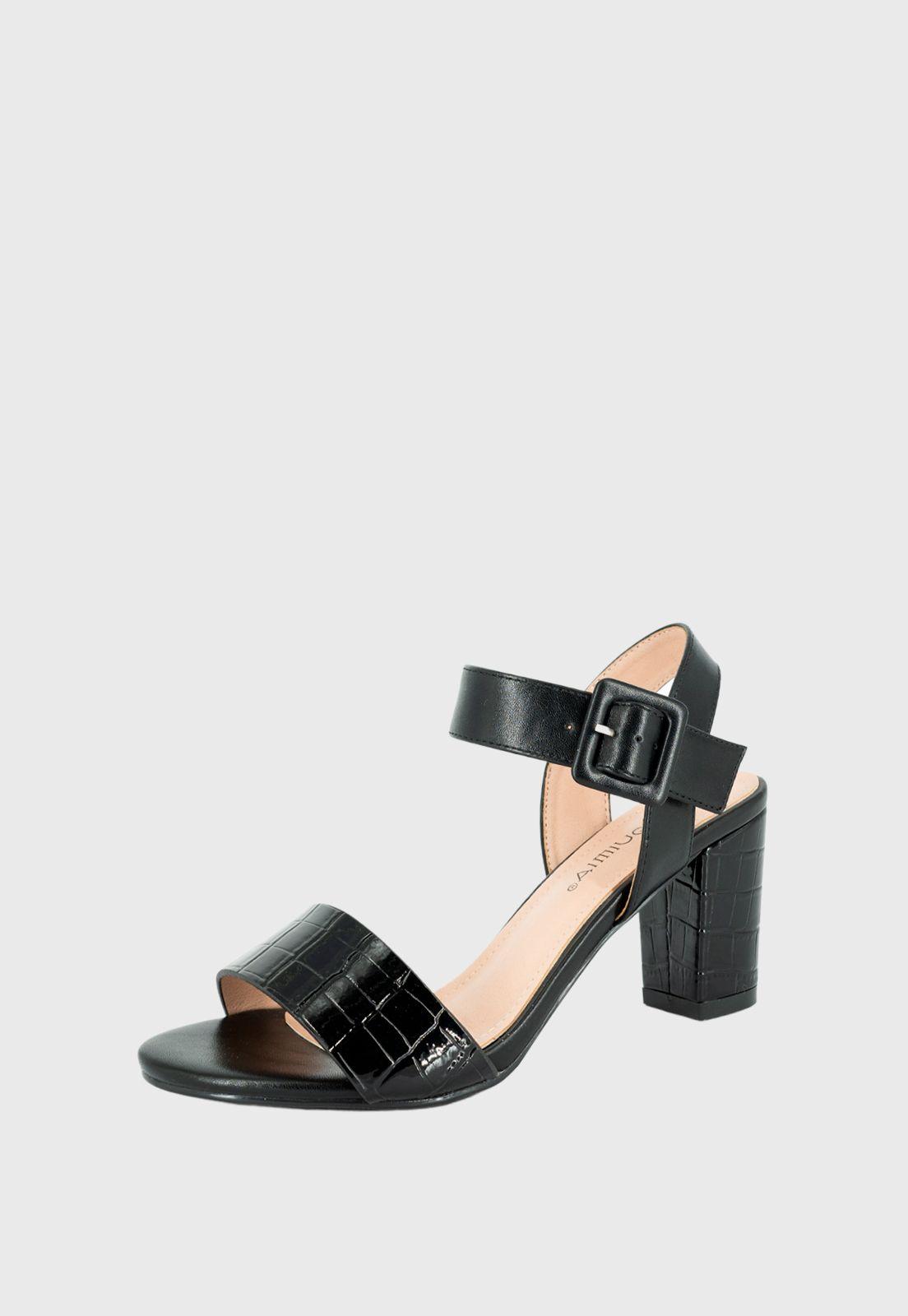 Sandalia de Vestir Lanin Negro Alquimia-0