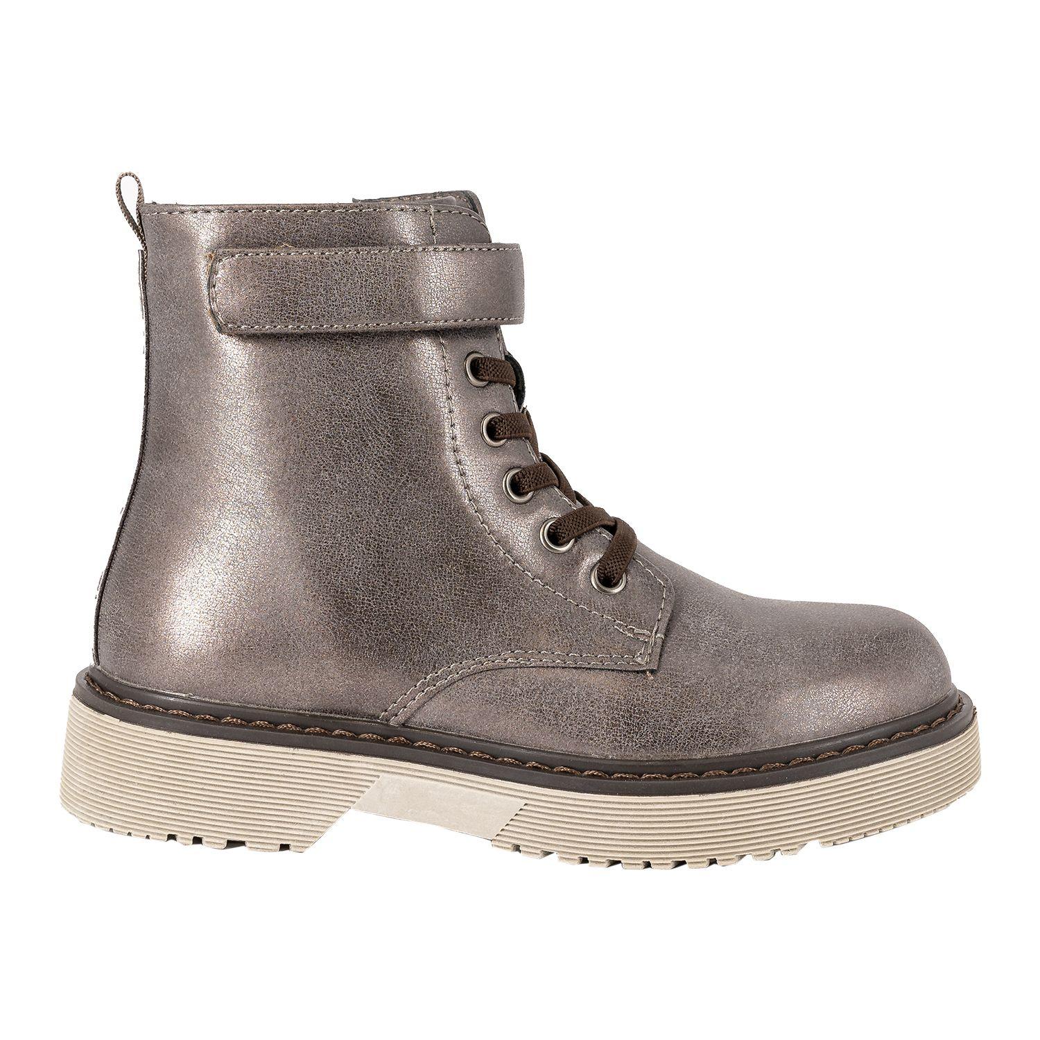 Botin Danica Plateado Bamboo-0