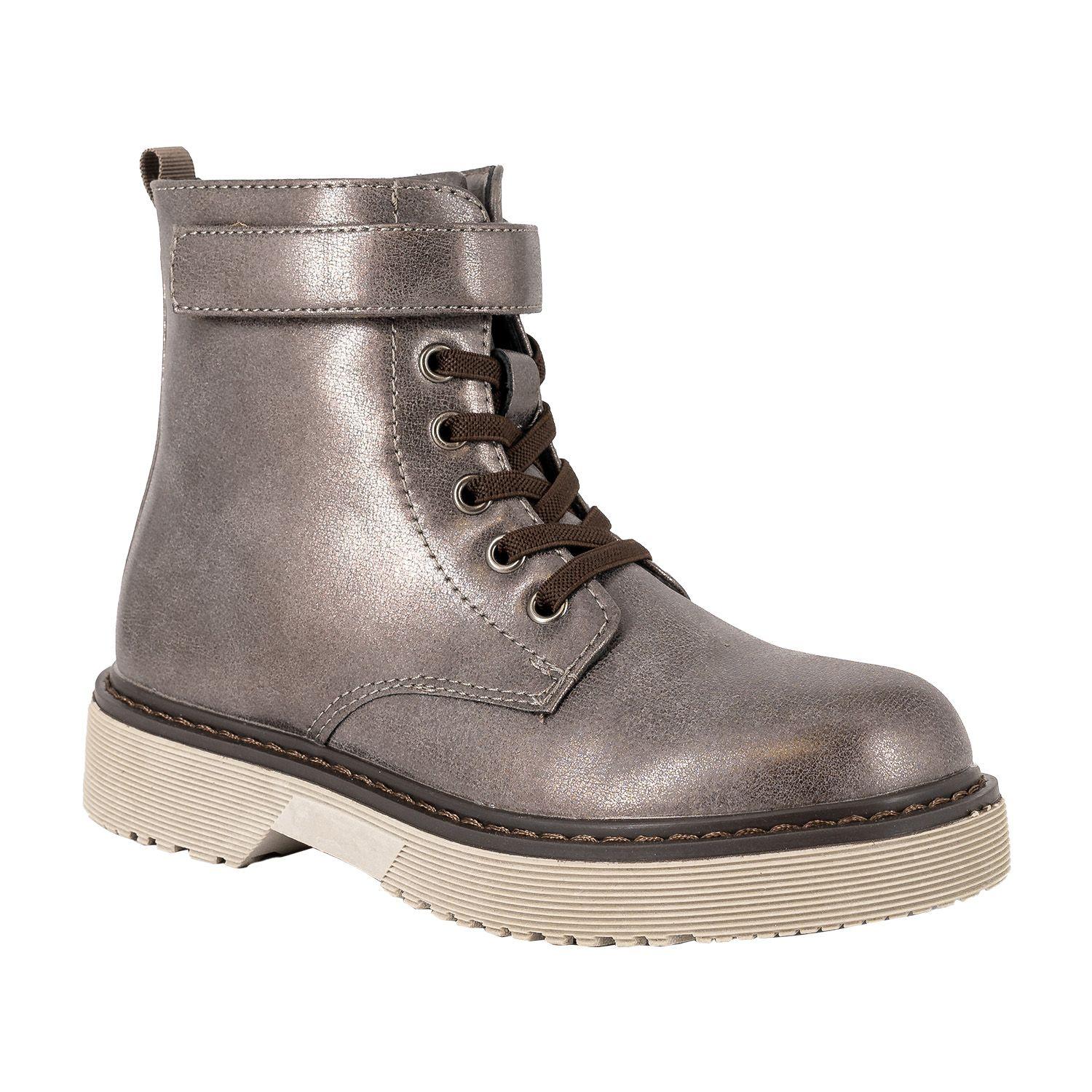 Botin Danica Plateado Bamboo-1