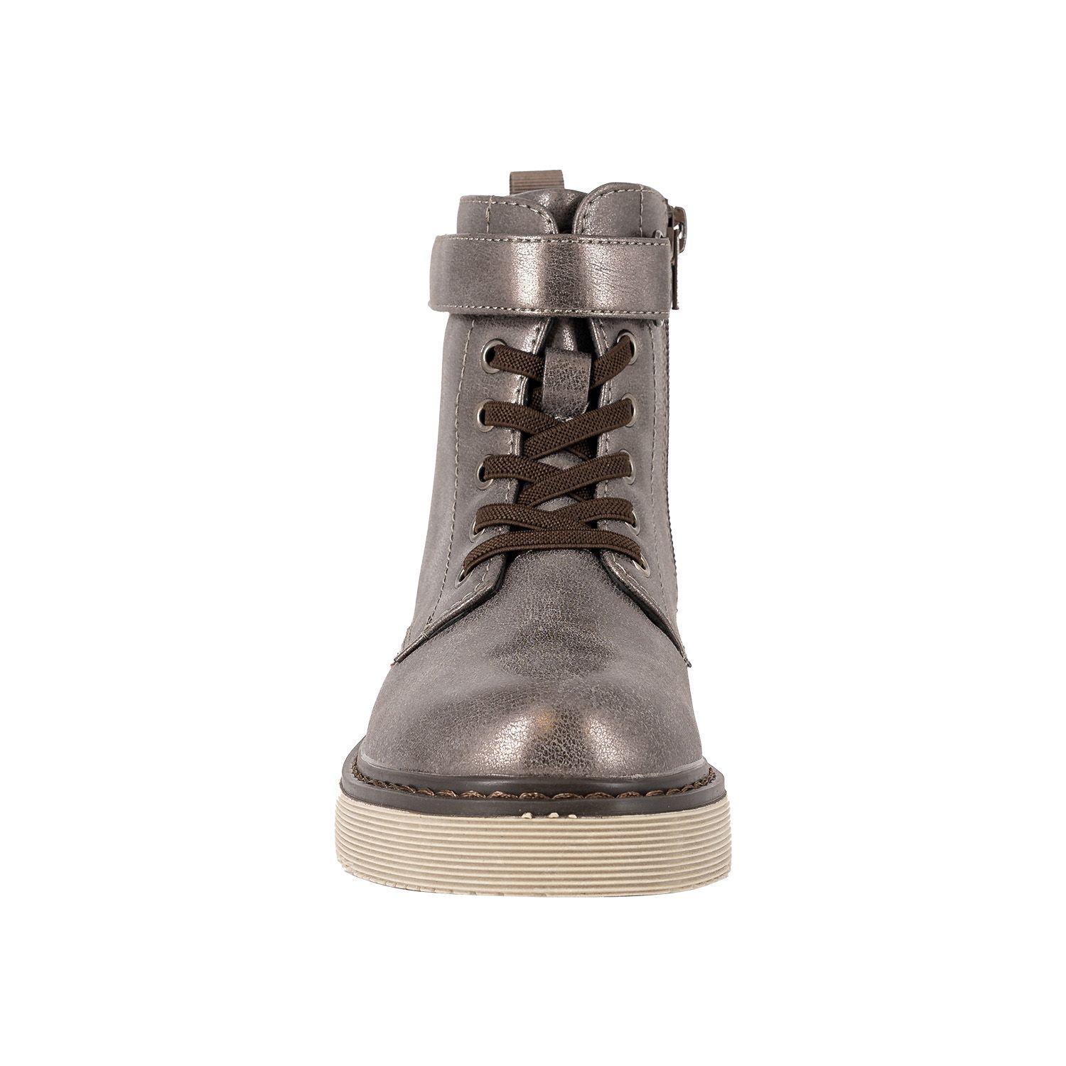 Botin Danica Plateado Bamboo-2