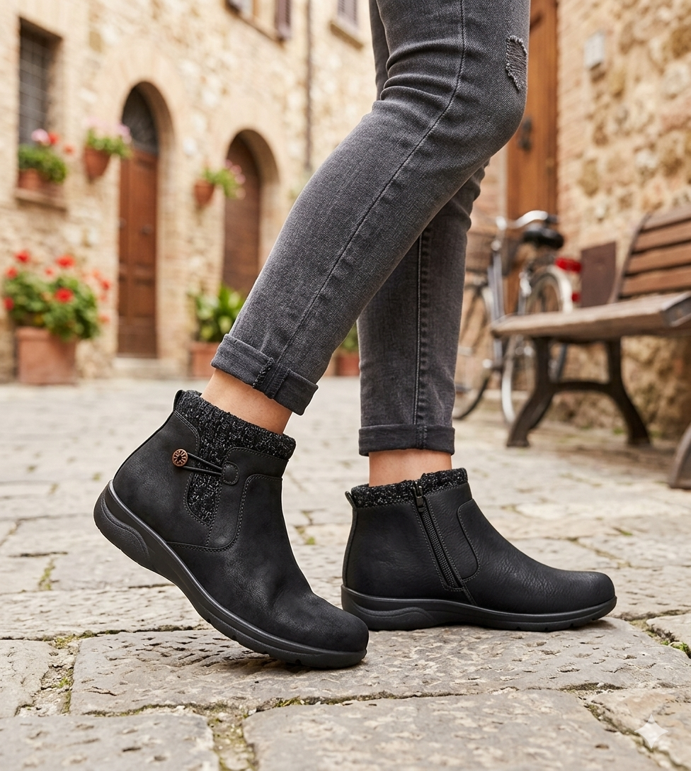 Botin Amaltea Negro Passer-5