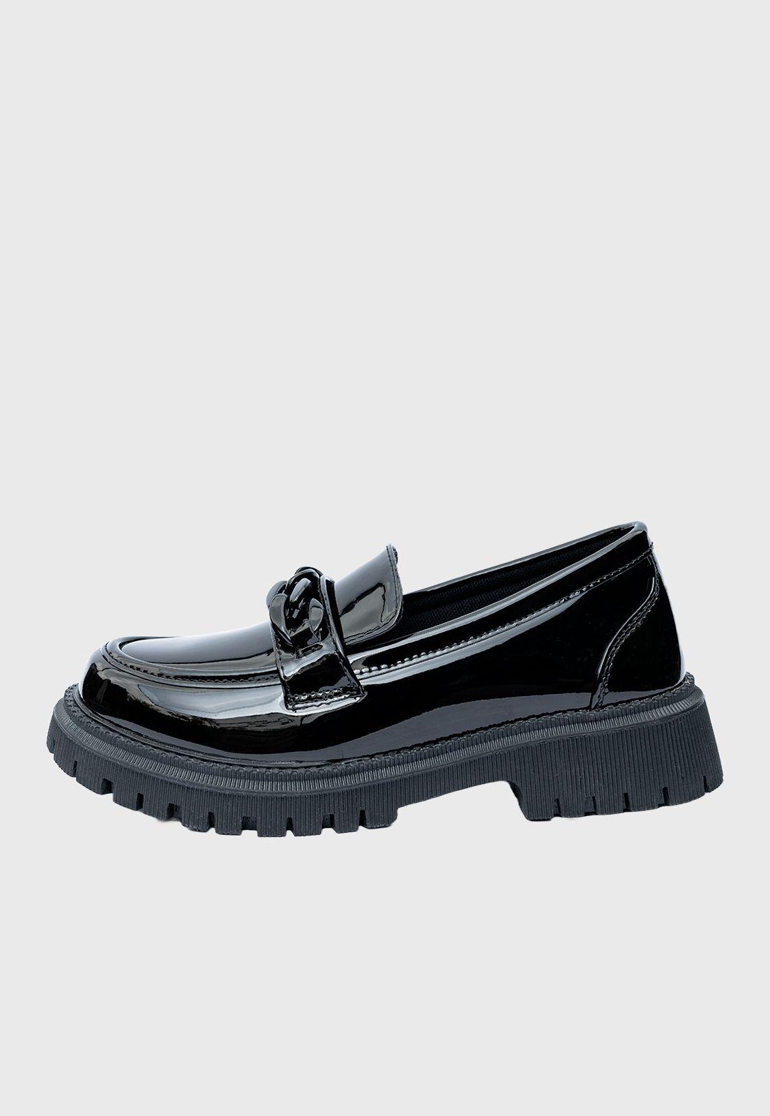 Mocasin Ituri Negro Charol Alquimia-1