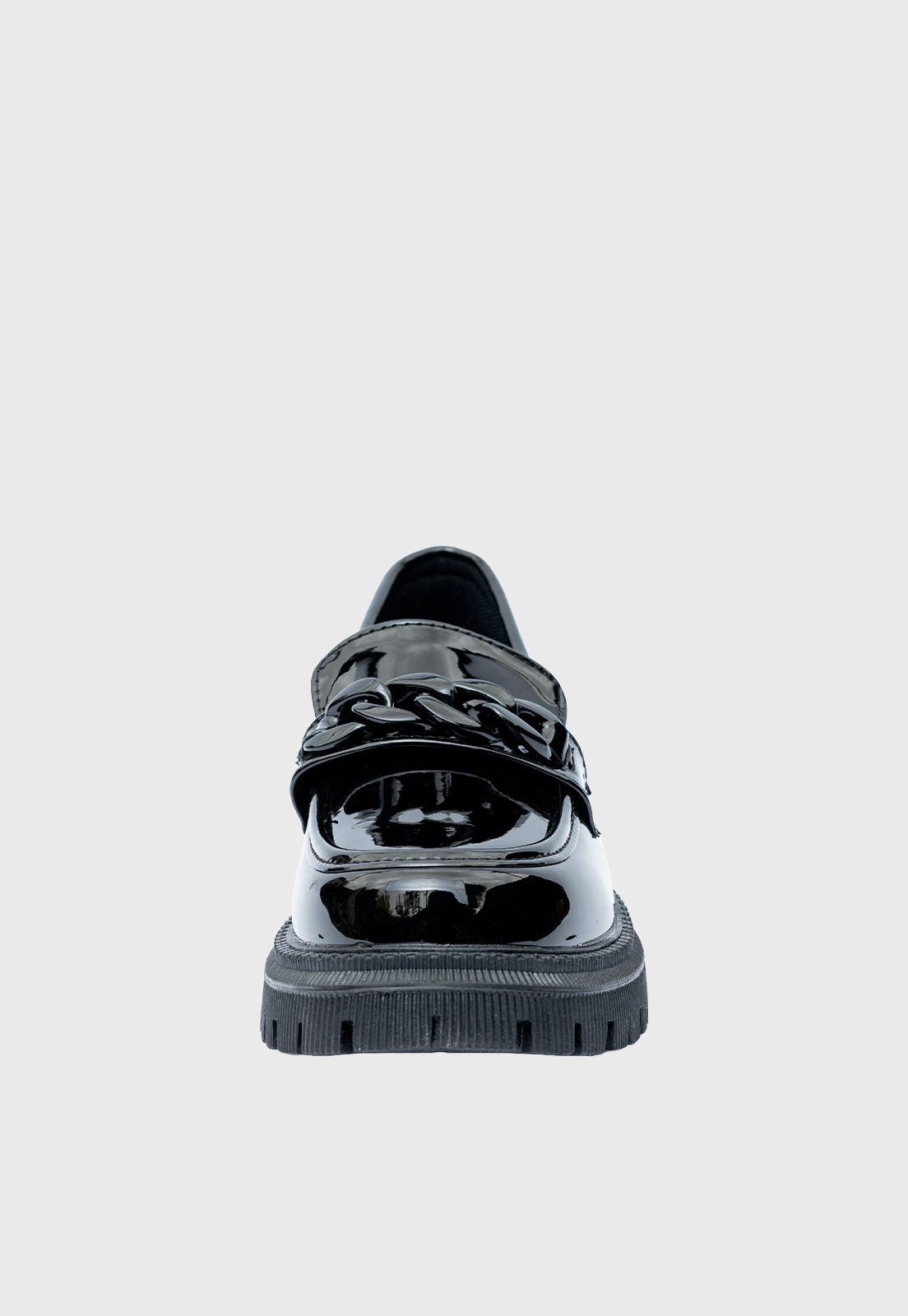 Mocasin Ituri Negro Charol Alquimia-2