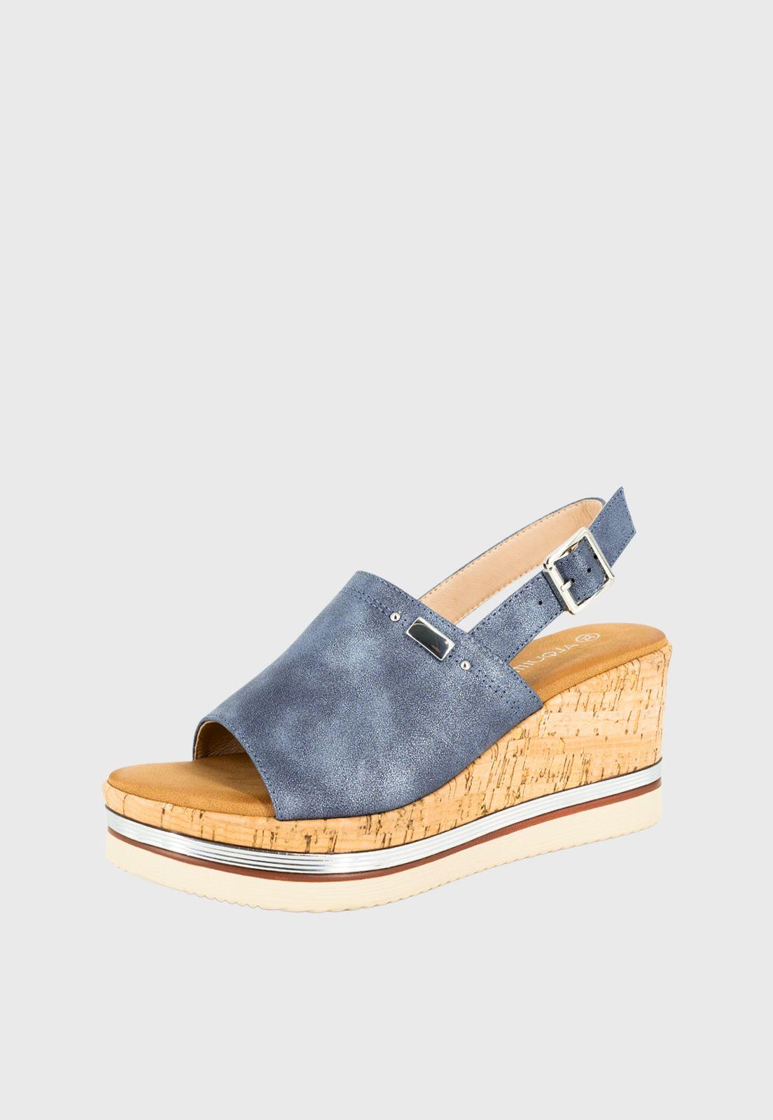 Sandalia Lourde Azul Alquimia-0