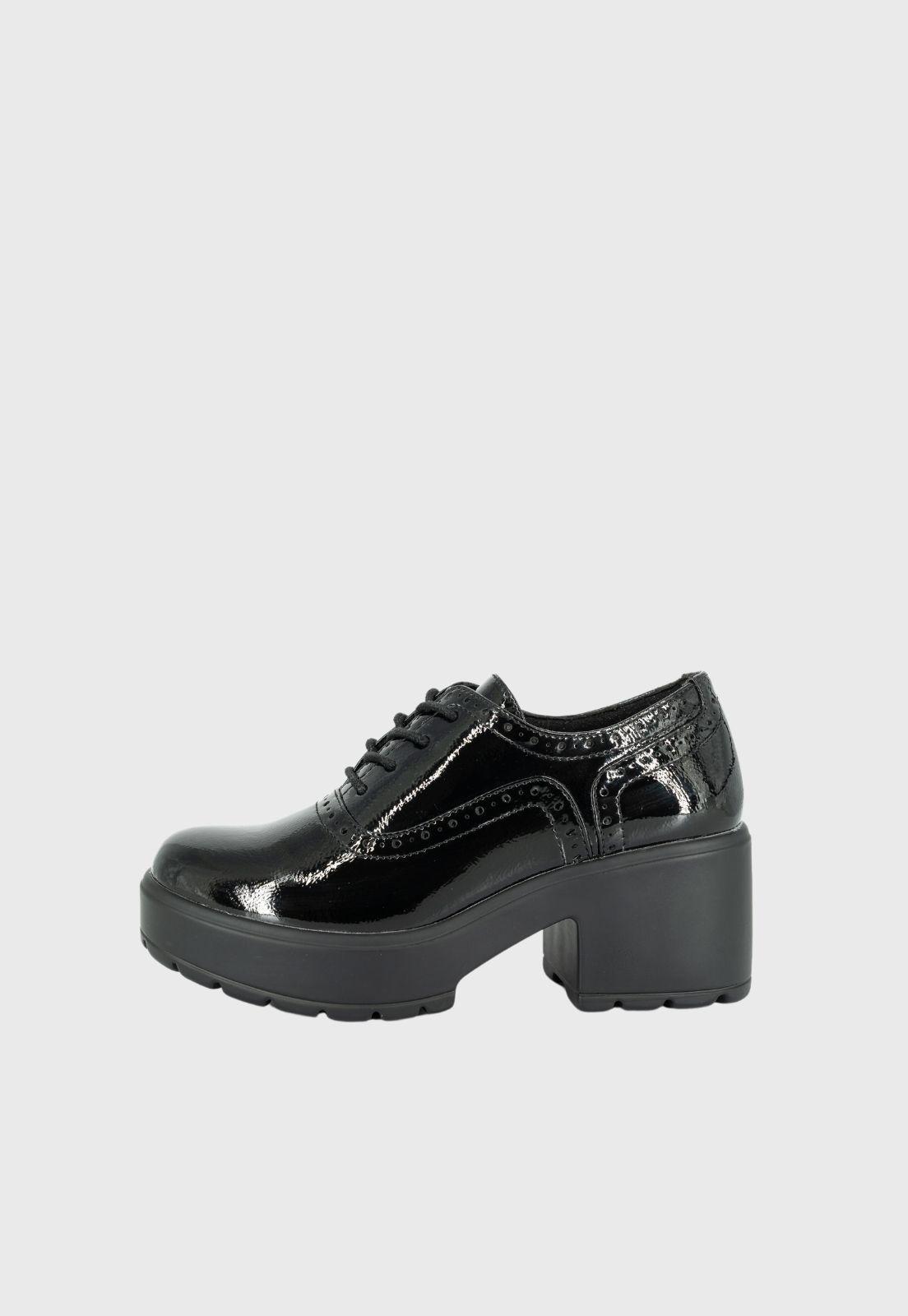 Mocasin Leila Negro Charol Alquimia-1