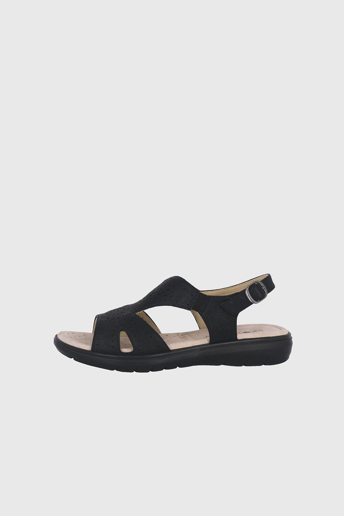Sandalia Musgo Negro Passer-1