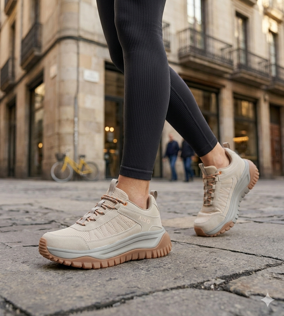 Zapatilla Caro Taupe Alquimia-5