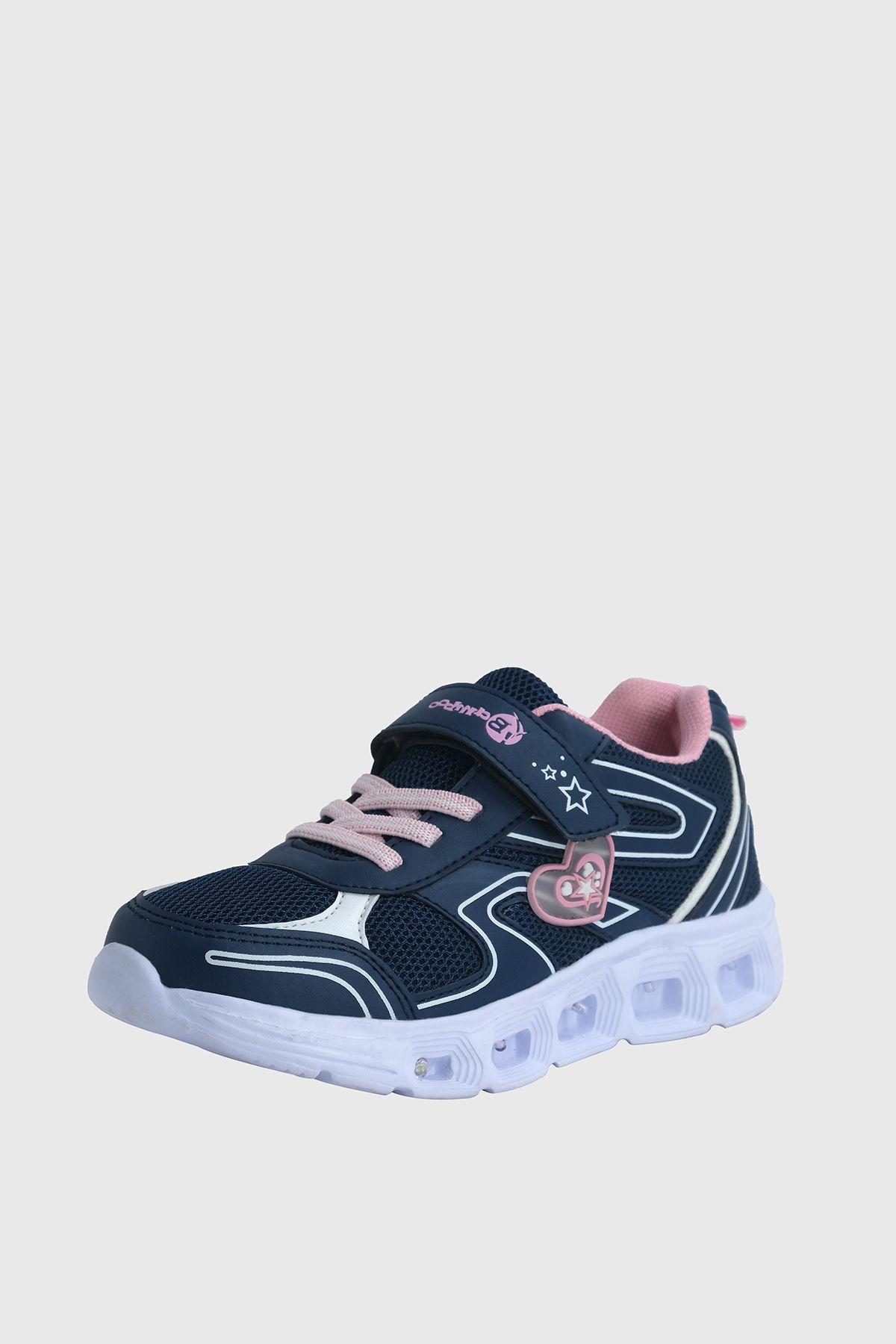 Zapatilla con Luces Shenzhen Azul Rosa Bamboo-0