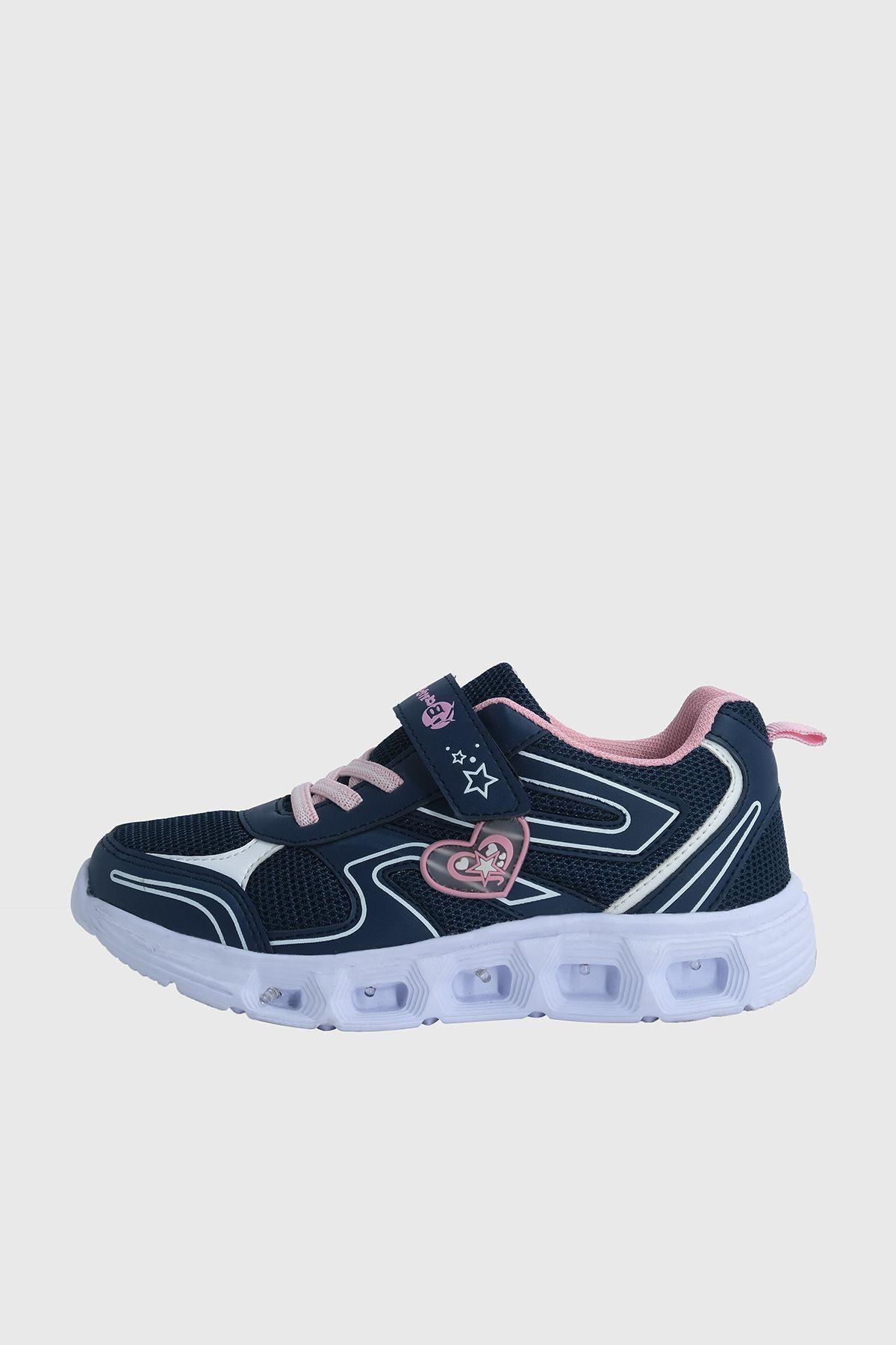 Zapatilla con Luces Shenzhen Azul Rosa Bamboo-1