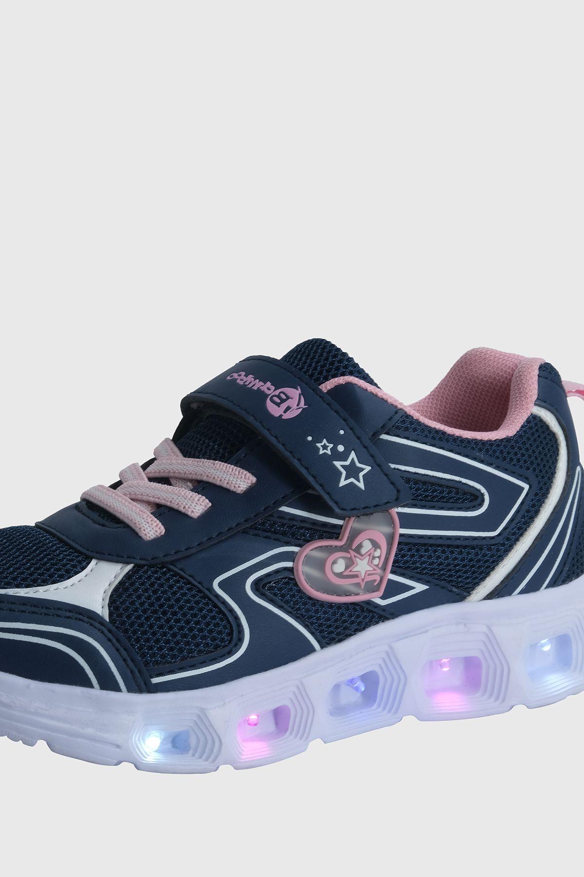 Zapatilla con Luces Shenzhen Azul Rosa Bamboo-3