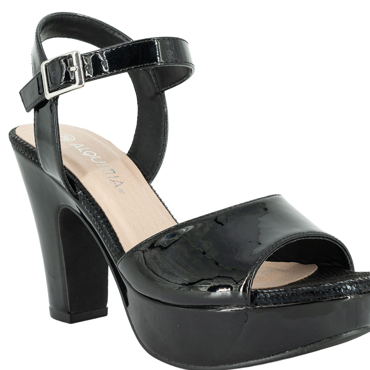 Sandalia Plataforma Itai Negro Charol Alquimia-3
