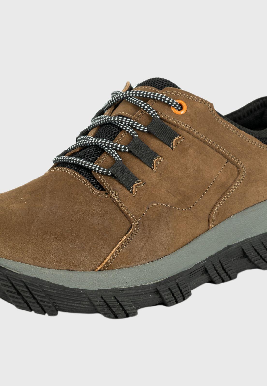 Zapato de Cuero Casual Morrison Verde London Adixt-3