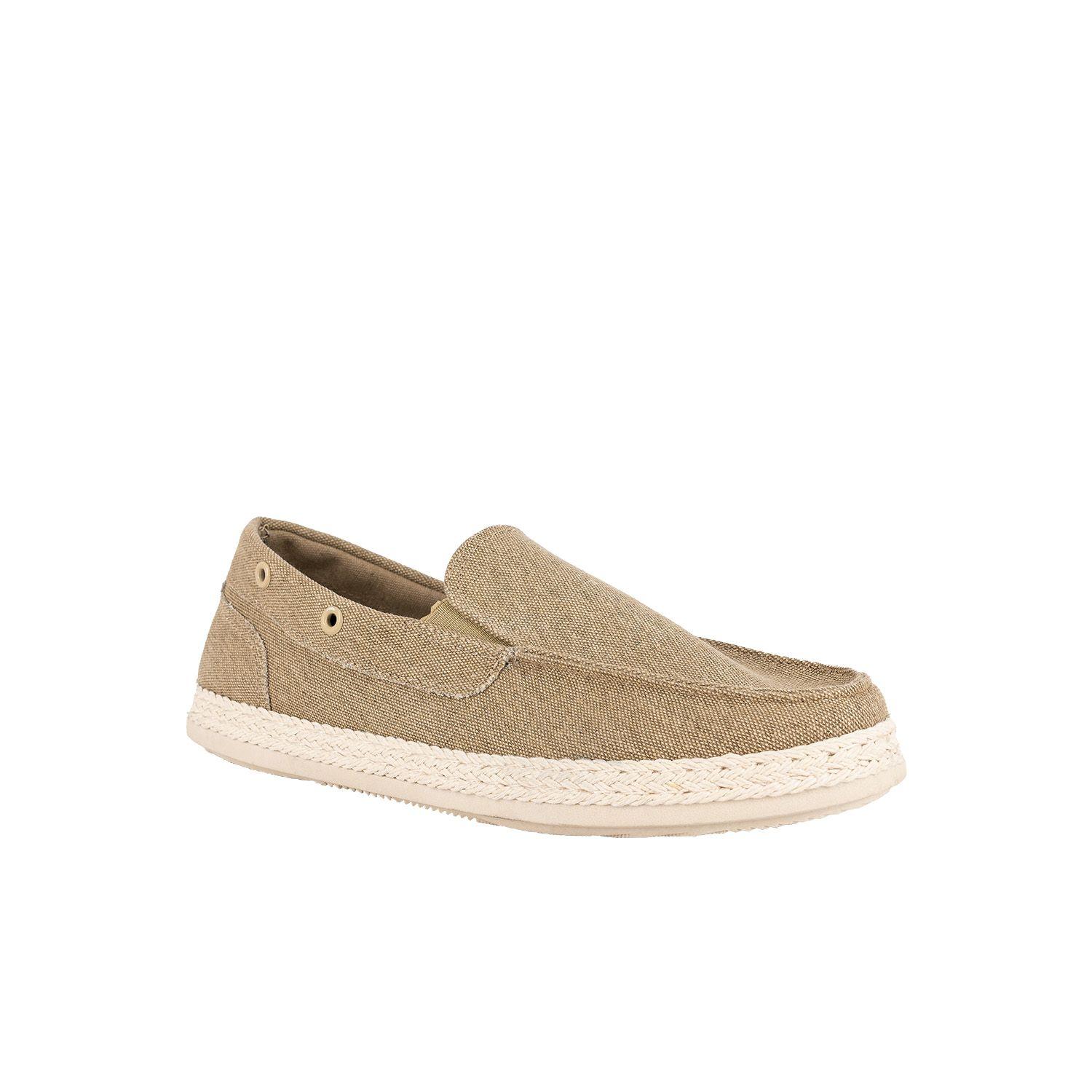 Mocasin Slip on Beige Passer-1