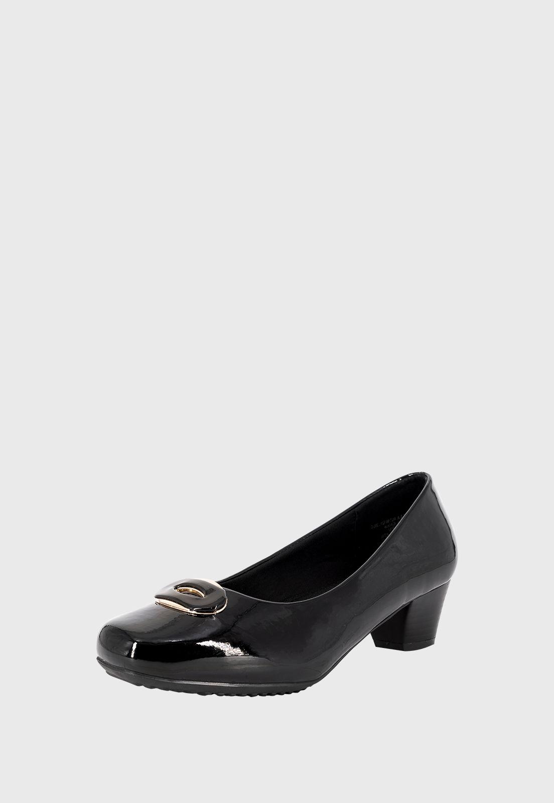 Zapato Formal Ibon Negro Charol Alquimia-0