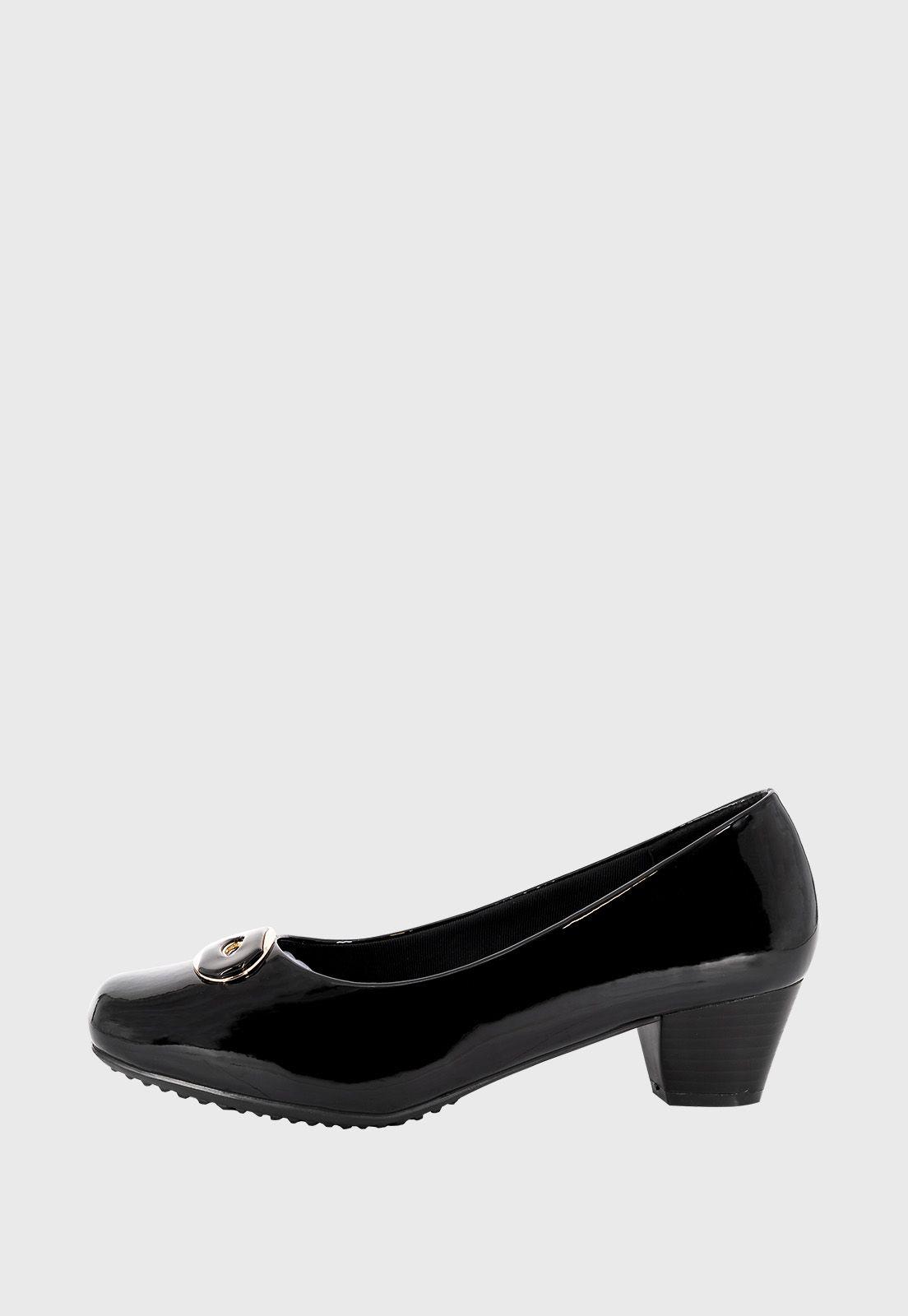 Zapato Formal Ibon Negro Charol Alquimia-1