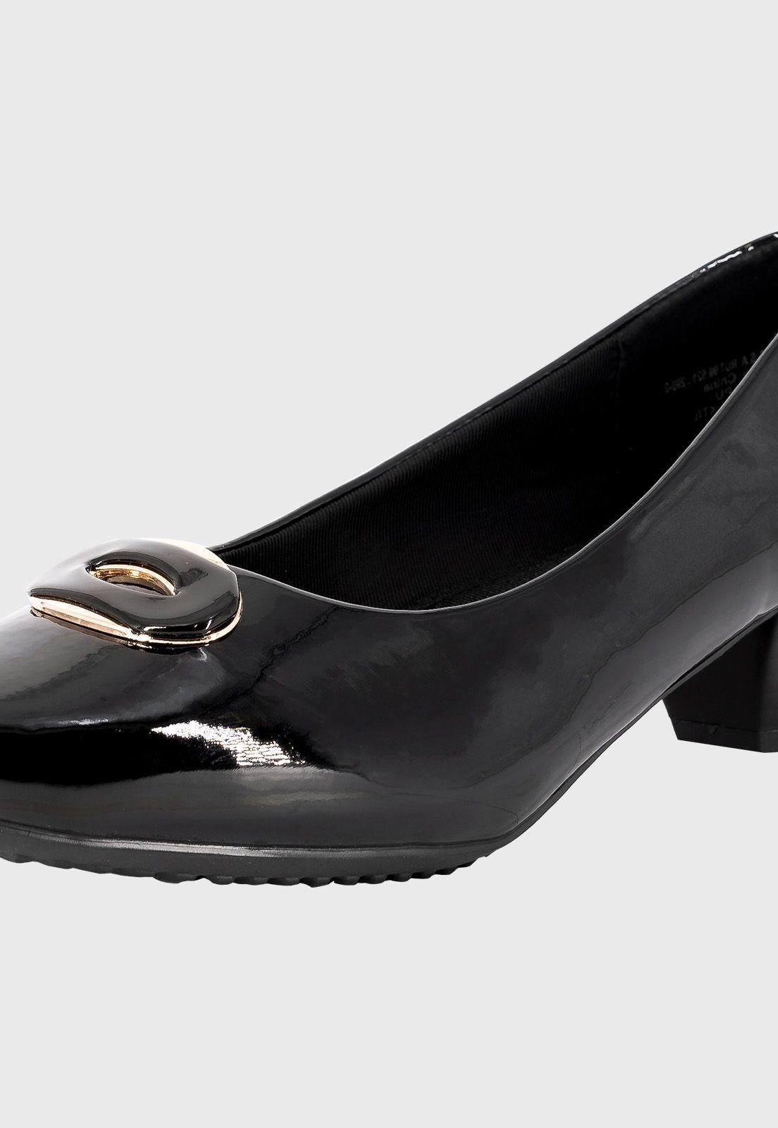 Zapato Formal Ibon Negro Charol Alquimia-3