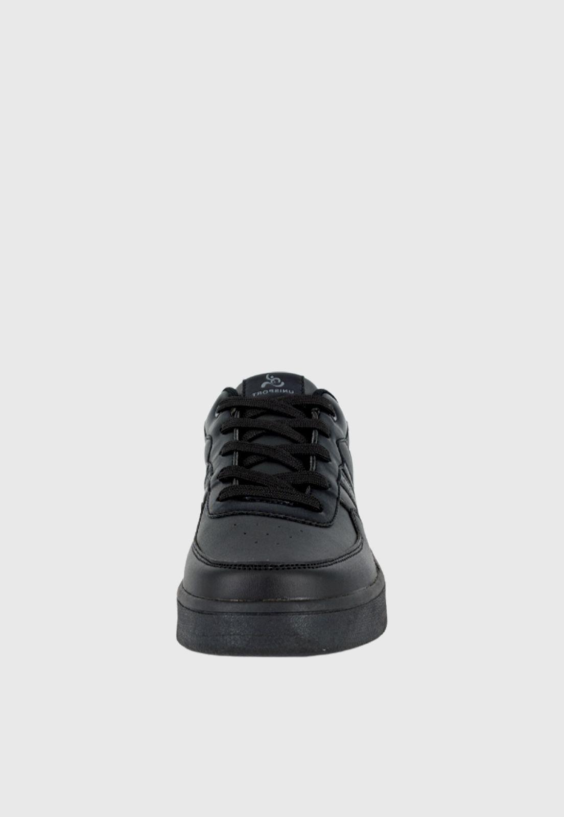 Zapatilla Escolar Muzat Full Negro UNS-2