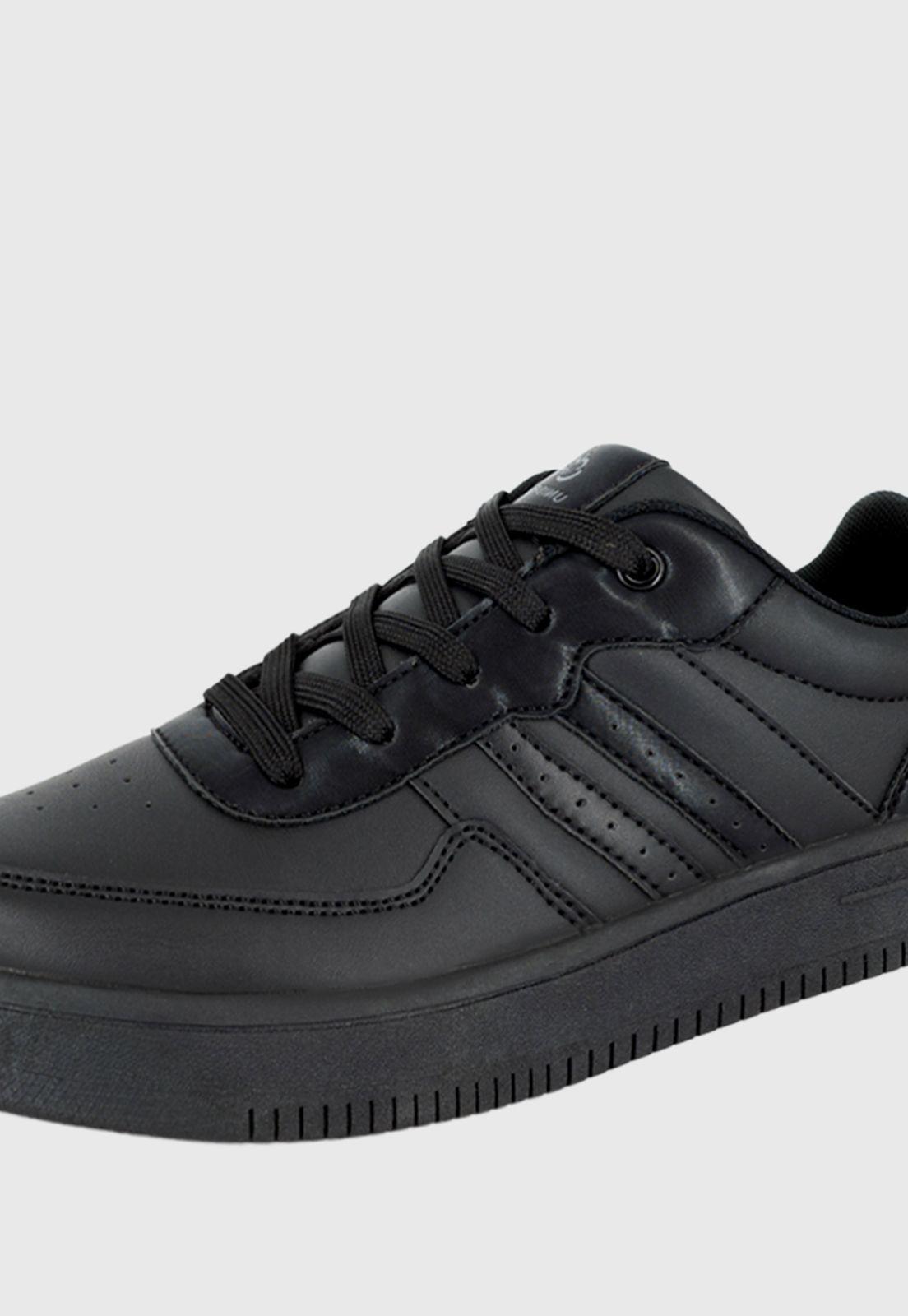 Zapatilla Escolar Muzat Full Negro UNS-3