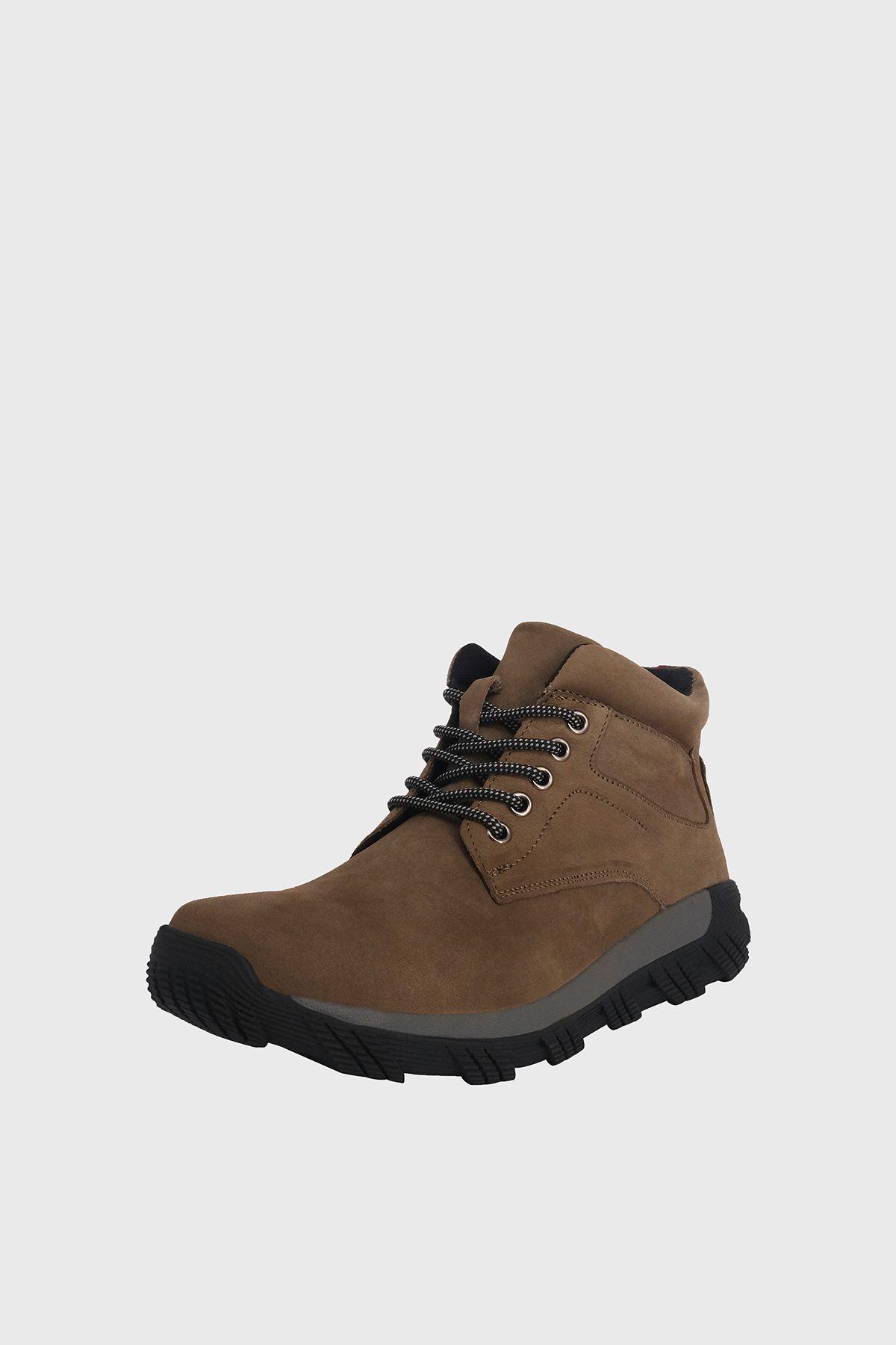 Botin de Cuero Metis Khaki London Adixt-0