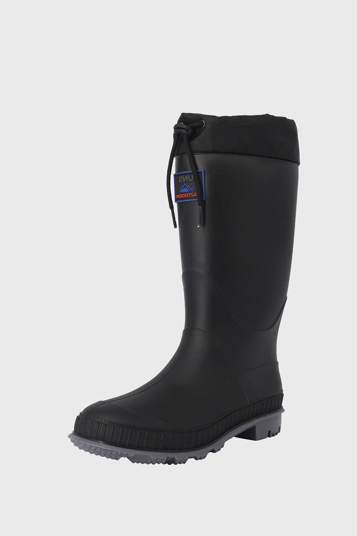 Bota de Agua con Polar Namaka Negro UNS-0