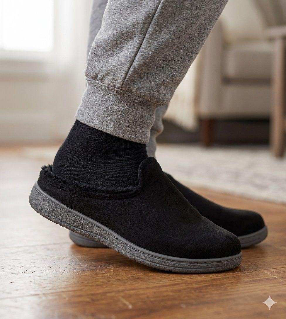 Pantufla Aster Negro Passer-4