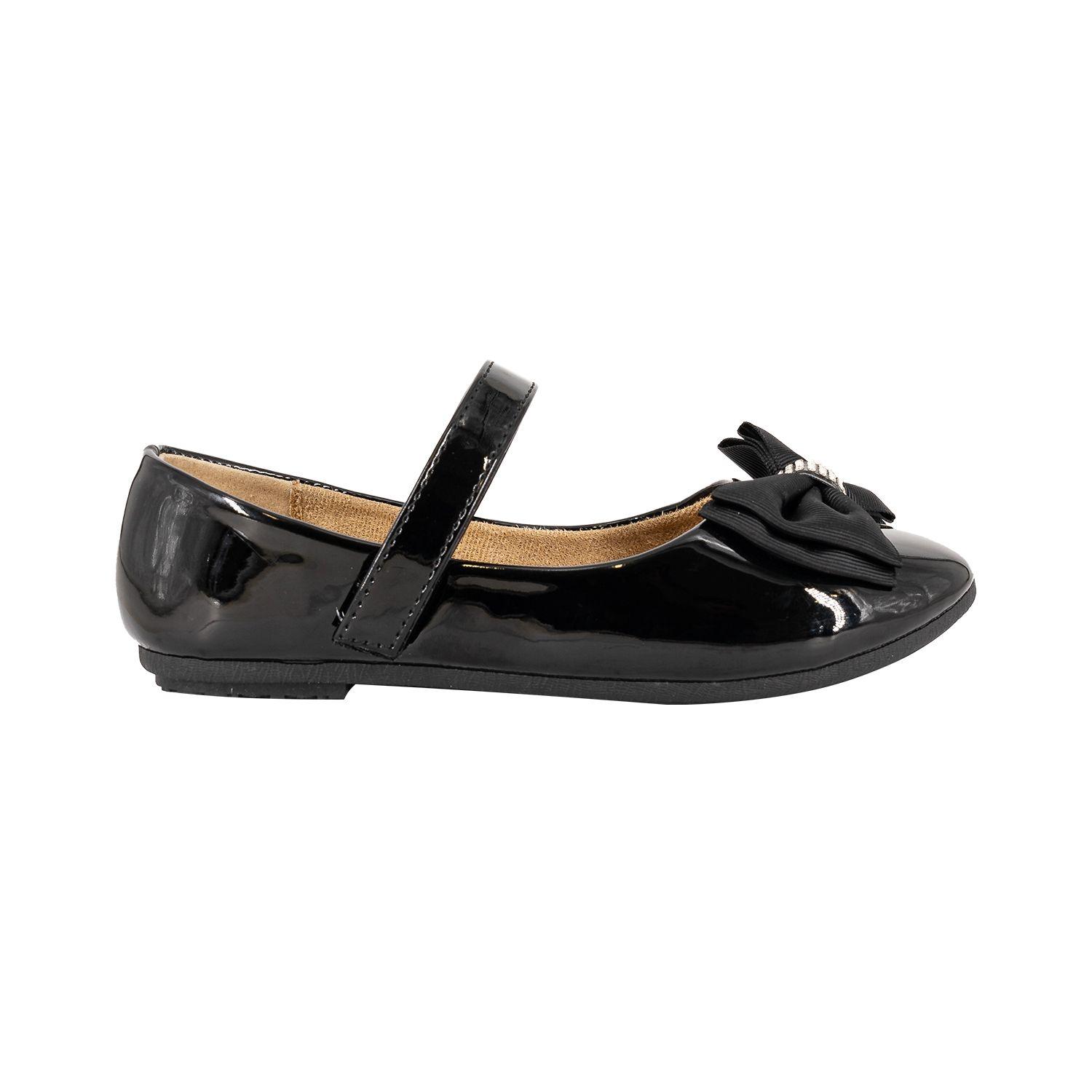 Ballerina Fiesta Negro Charol Bamboo-0