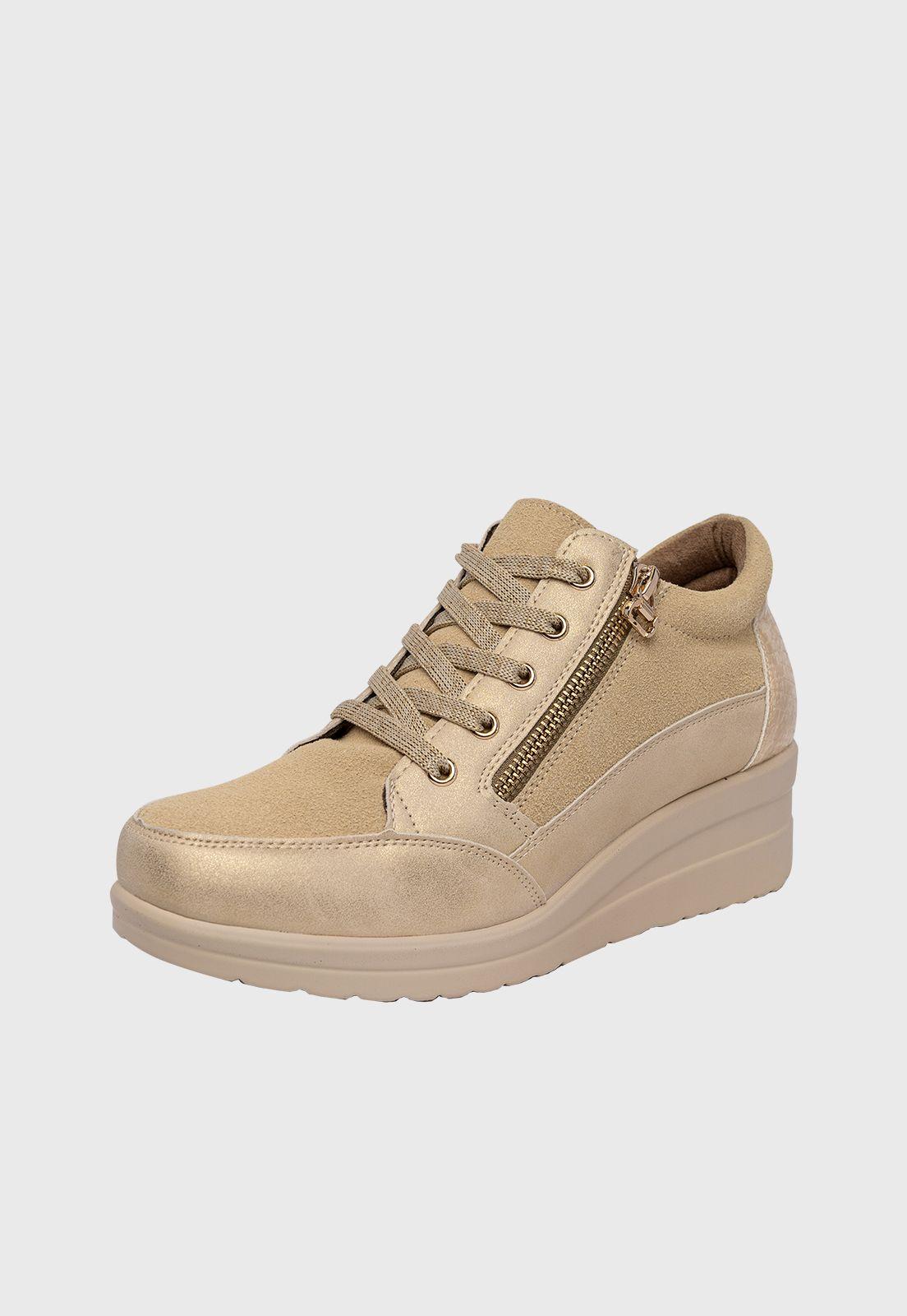 Zapatilla Mitatron Beige Alquimia-0