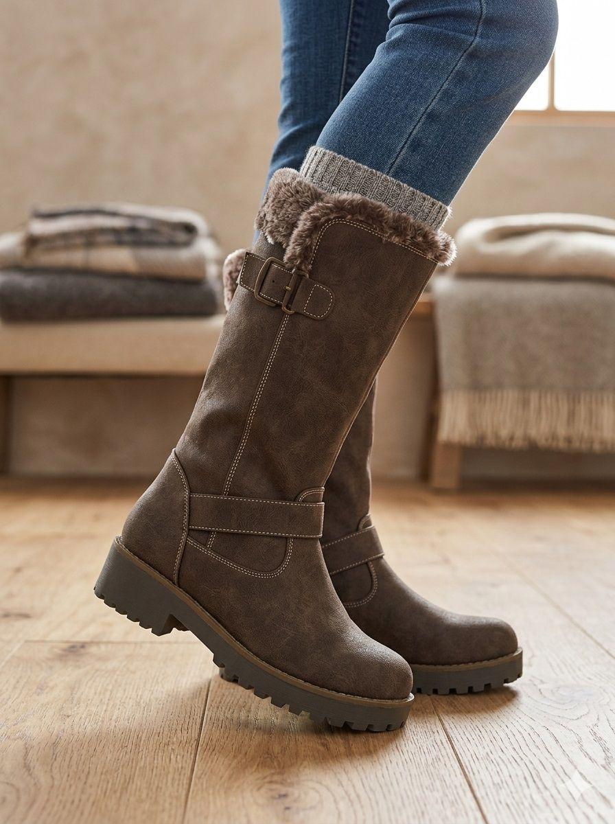 Bota Niña Hamra Cafe Bamboo-4