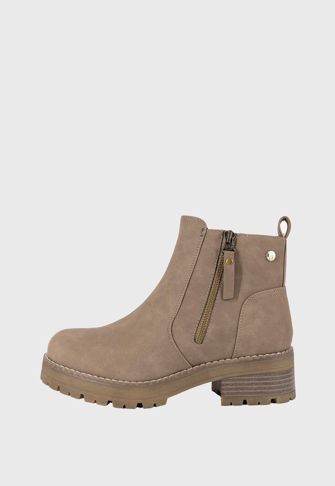 Botin Viole Taupe Alquimia-1