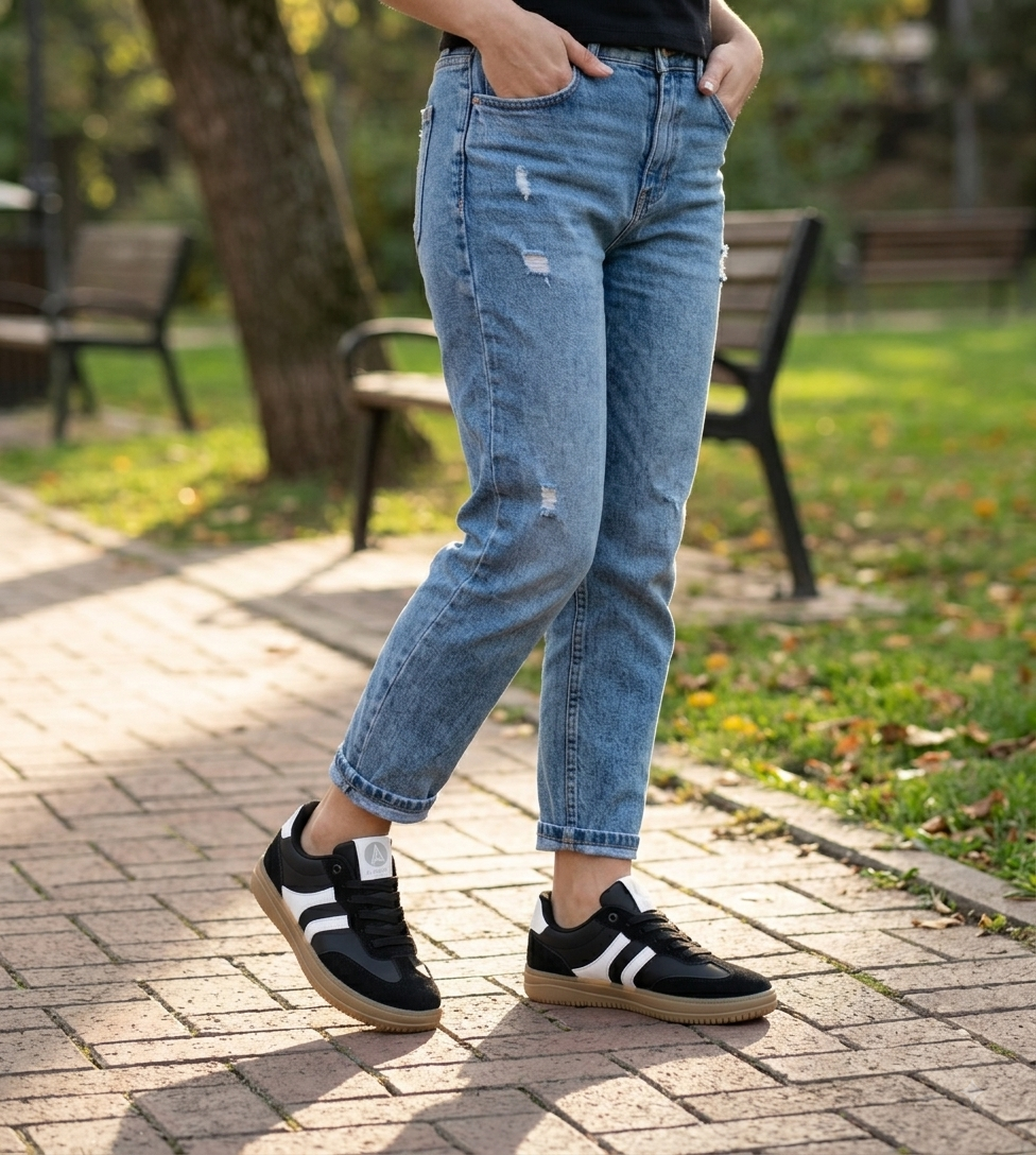 Zapatilla Urbana Lian Negro Alquimia-5