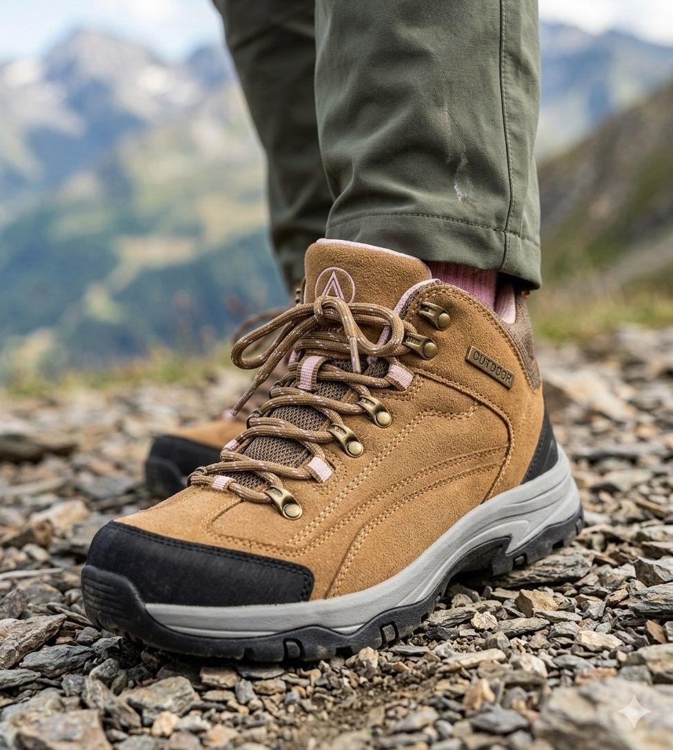 Botin Outdoor Lirio Caramelo Alquimia-4