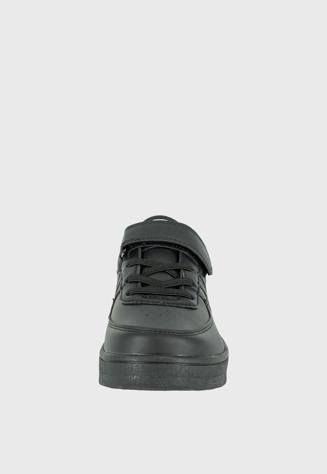 Zapatilla Escolar Jacinto Negro UNS-2