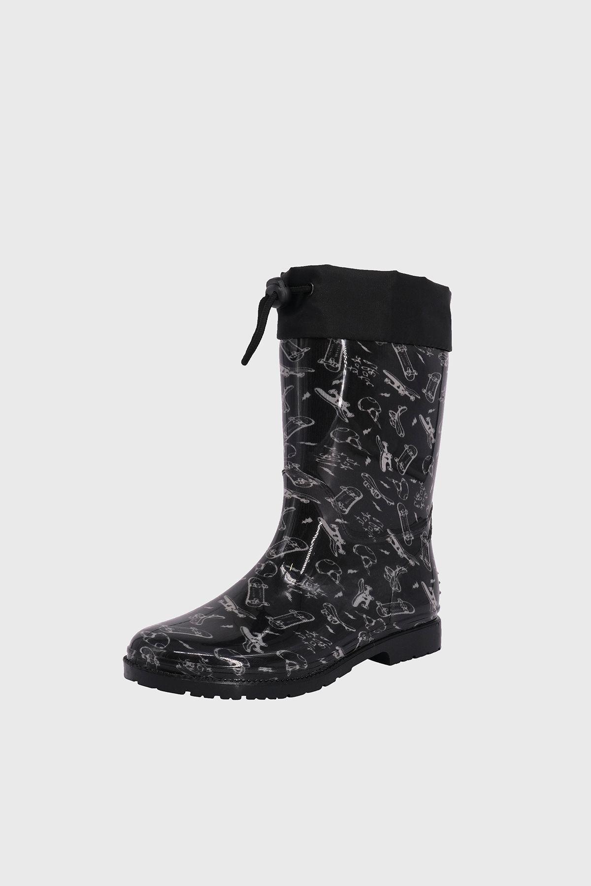 Bota de Agua con Polar Skoll Negro Bamboo-0