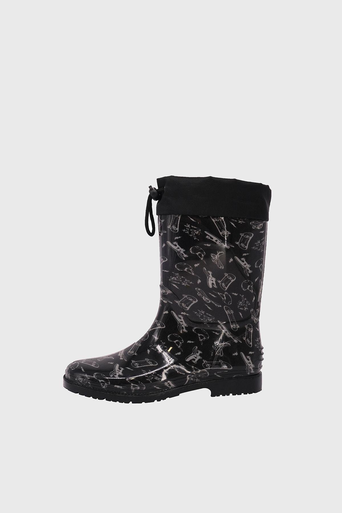 Bota de Agua con Polar Skoll Negro Bamboo-1