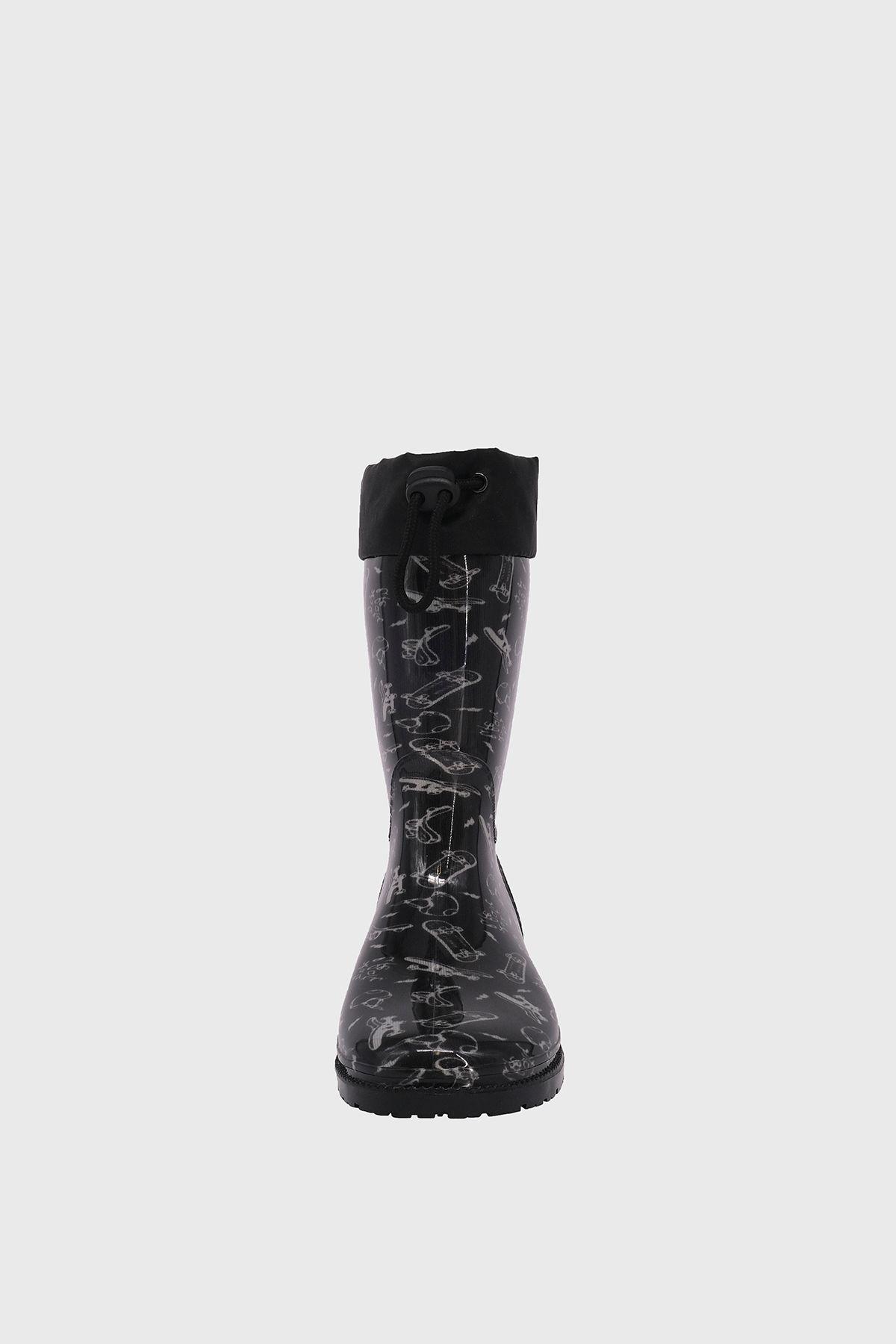 Bota de Agua con Polar Skoll Negro Bamboo-2