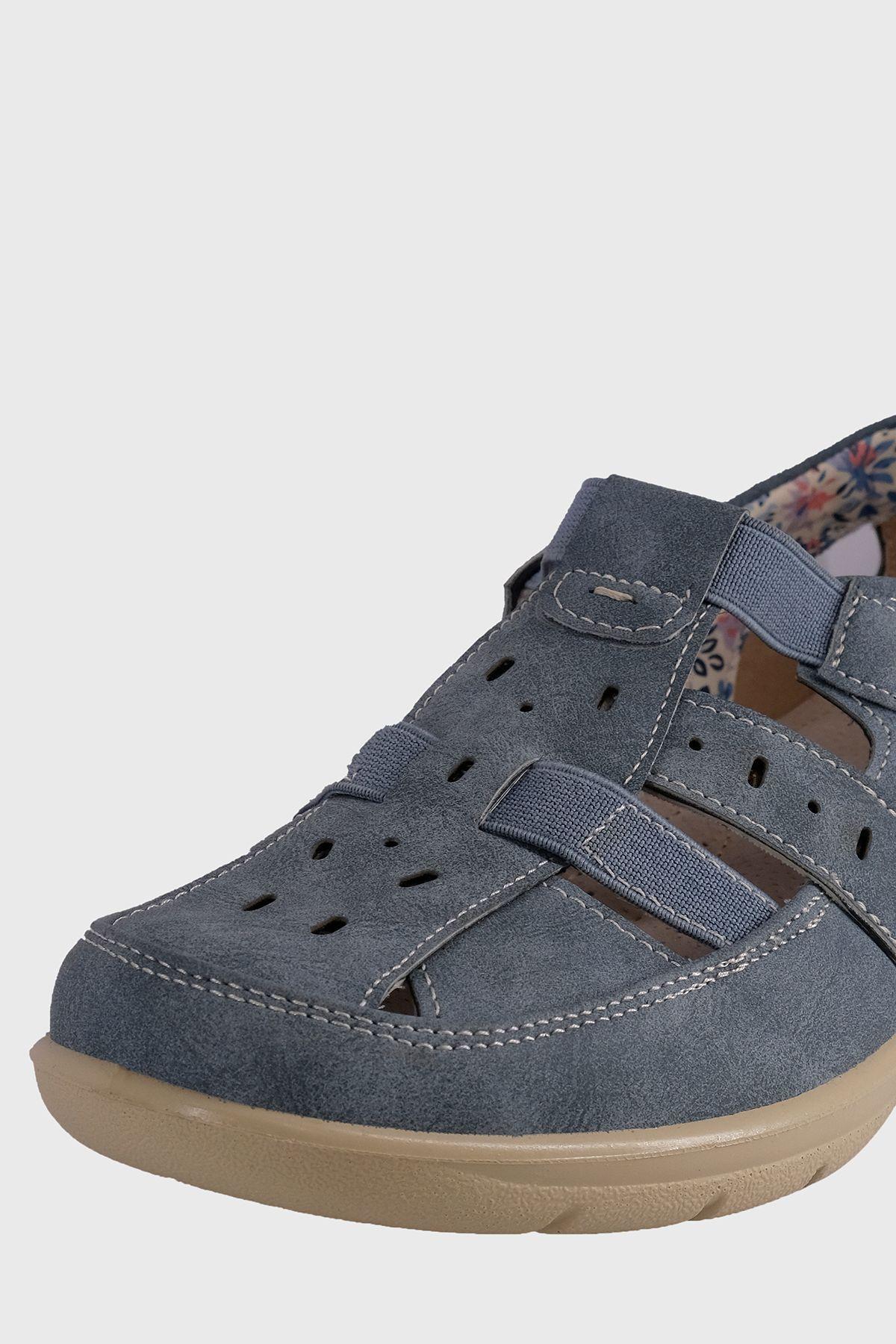 Mocasin Crisantemo Celeste Passer-3